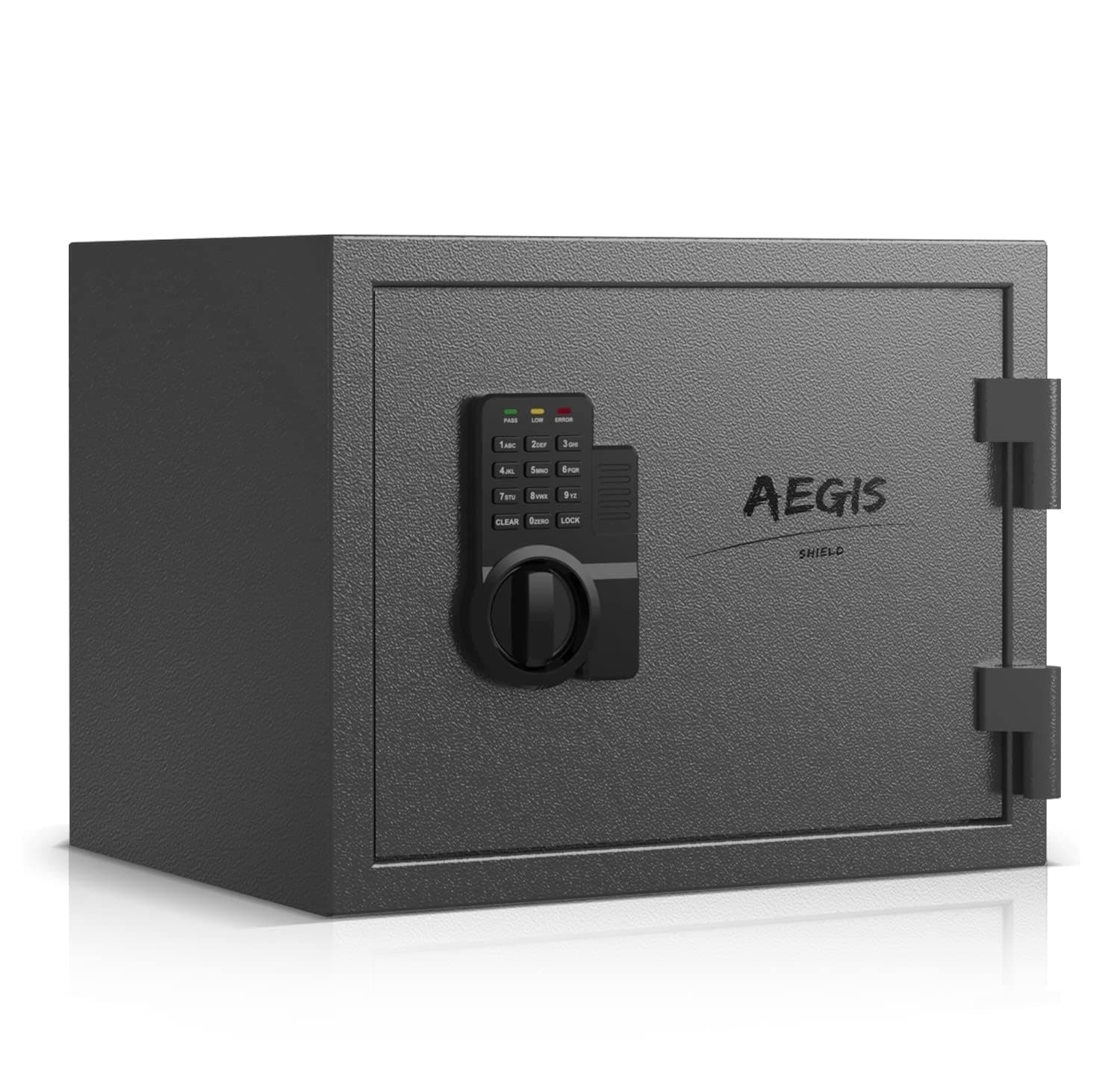 - AEGIS Fireproof Safe Box, 1.2 Cubic Feet Small Fire Steel Security Home Safe with Digital Program Keypad for Office Dorm Money