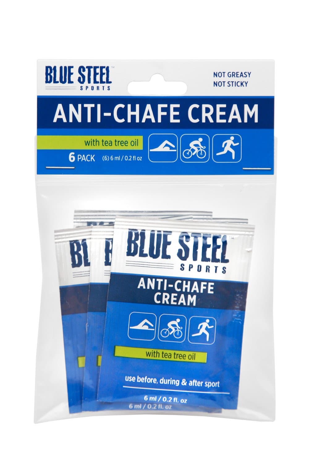 Anti-Chafe Cream Singles 6 Pack
