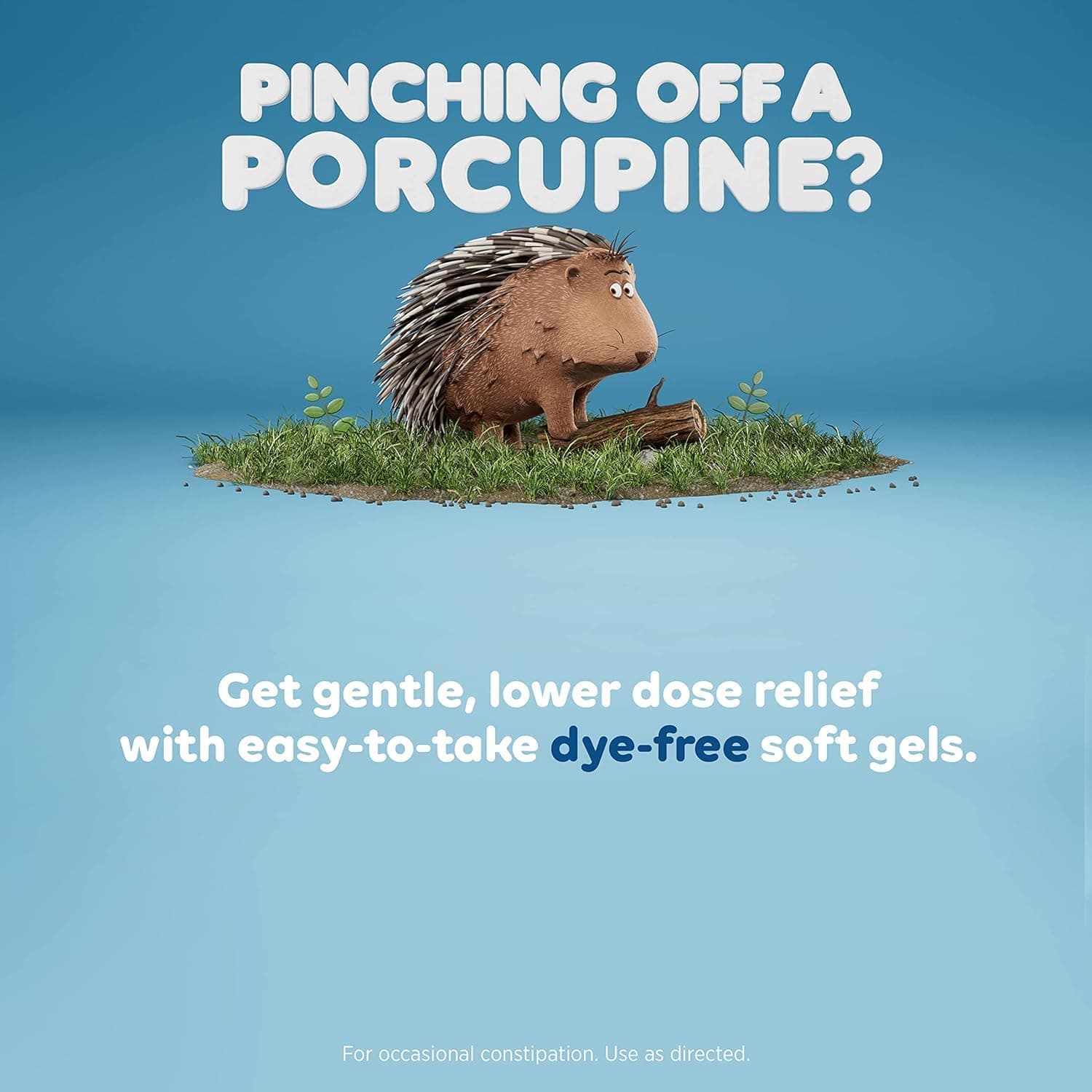 Colace Clear Docusate Sodium Stool Softener 50mg, 28 Count Per Box (3 Pack)