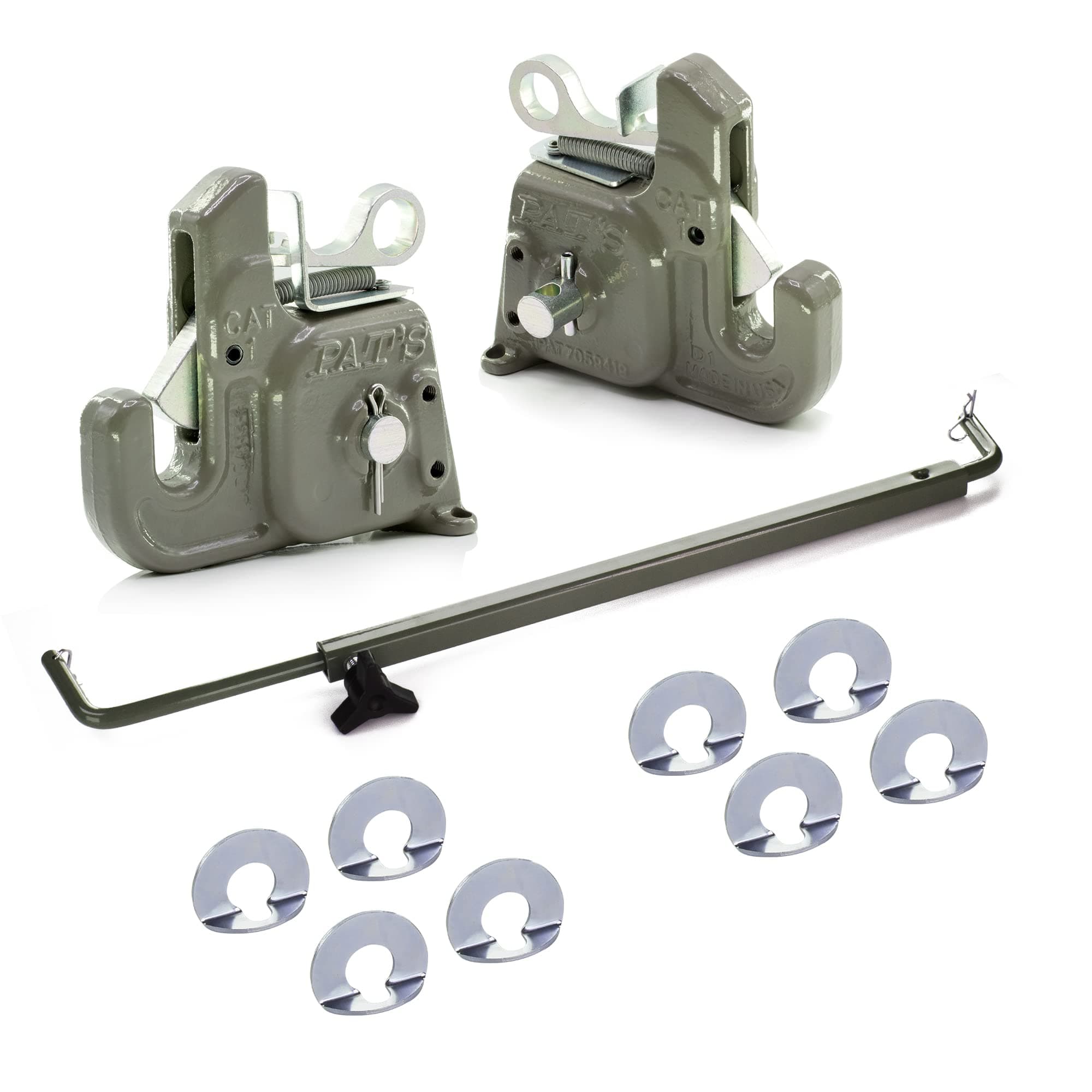Pat's Easy Change with Stabilizer Bar - Best Quick Hitch System On The Market – Flexible, Durable and Affordable (CATEGORY #1)