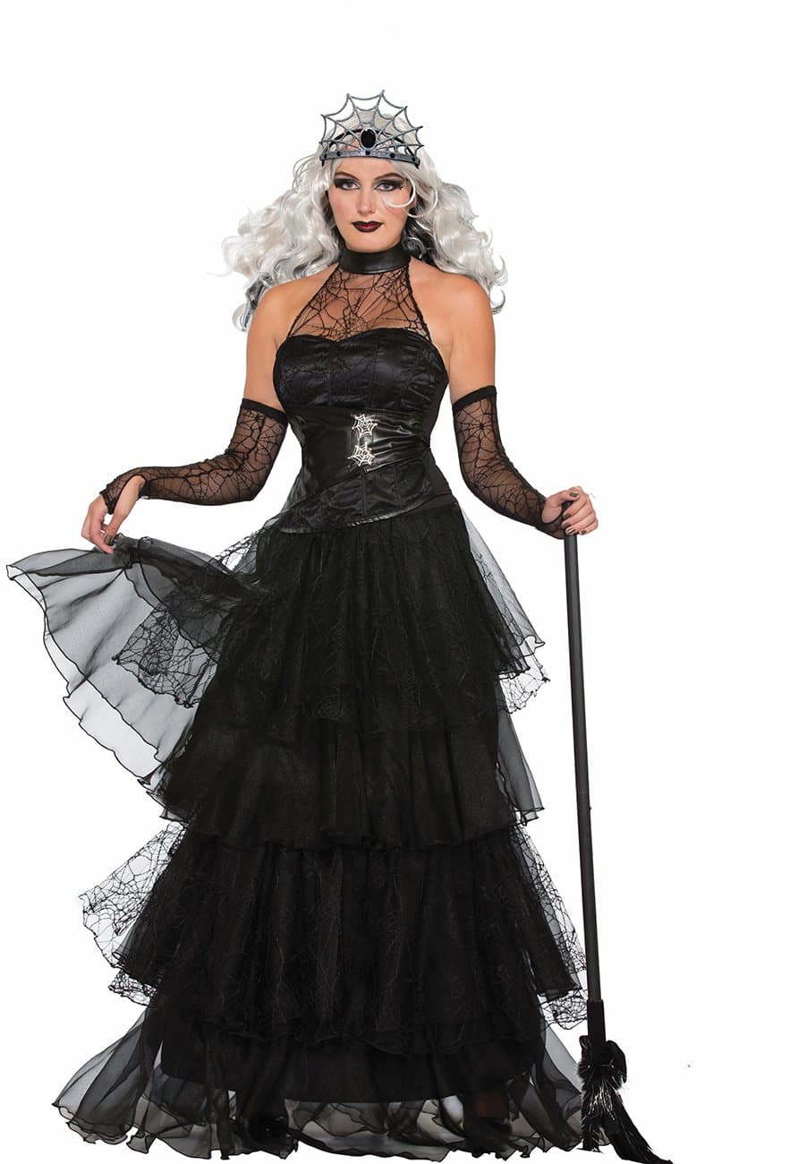 Forum Novelties Gothic Witch Wicked Evil Queen Spider Web Tiara Crown Costume Accessory