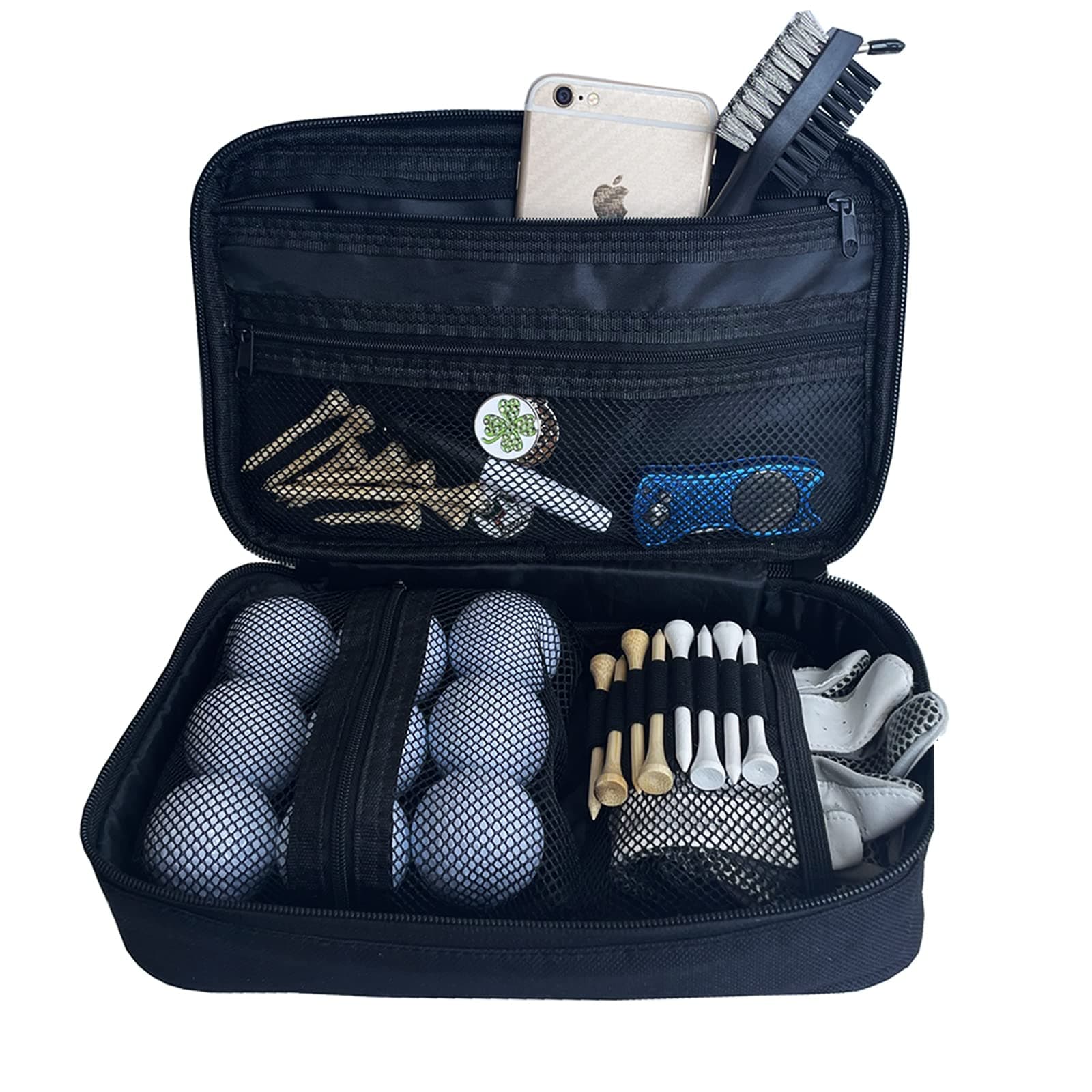 Golf Accessory Bag Organizer for Men - Golf Valuables Pouch