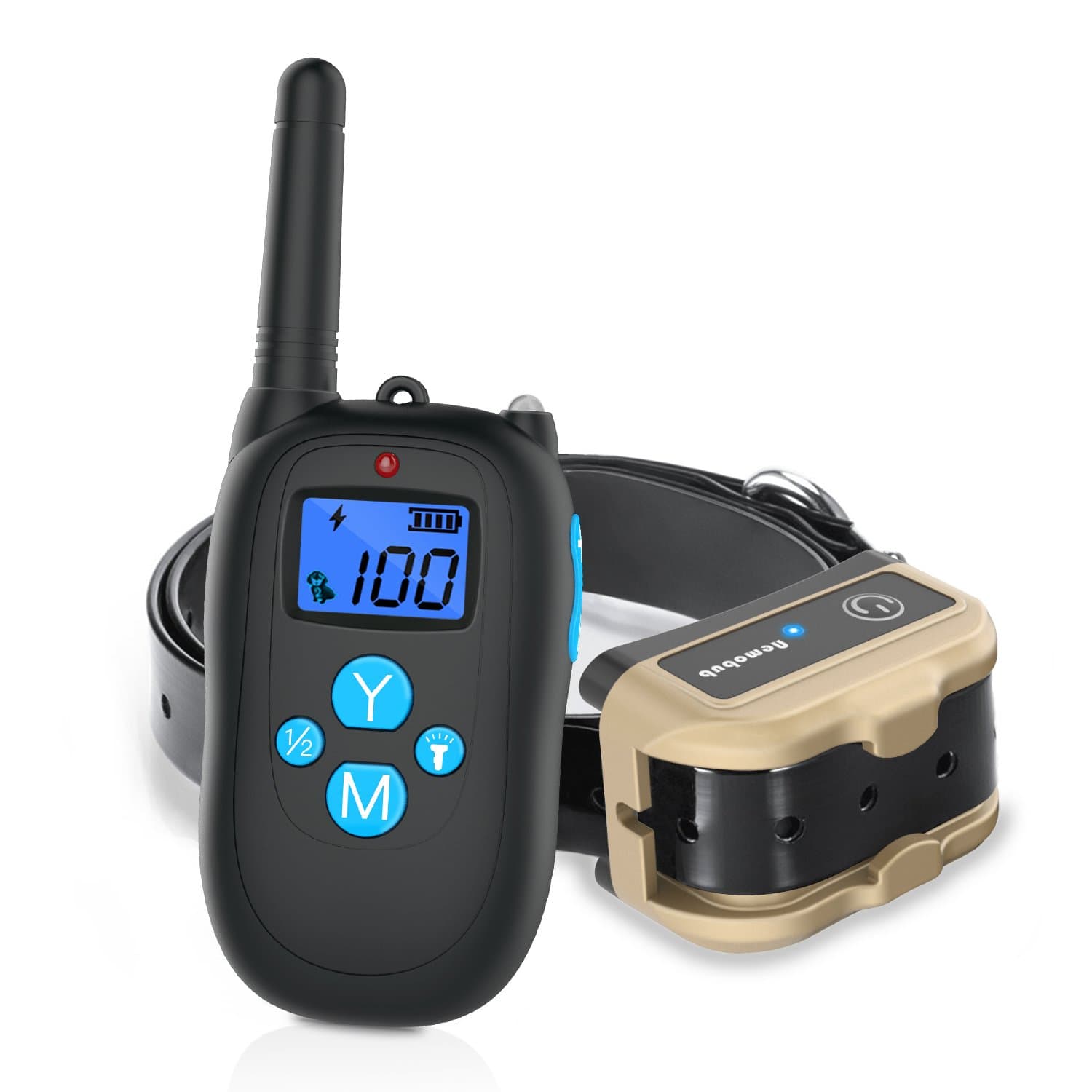 ALTMAN Dog Shock Collar 1000ft Range Dog Training Collar with Remote Beep&Vibration&Shock, Waterproof and Rechargeable Electric Collar for All Size Dogs(6-120lbs