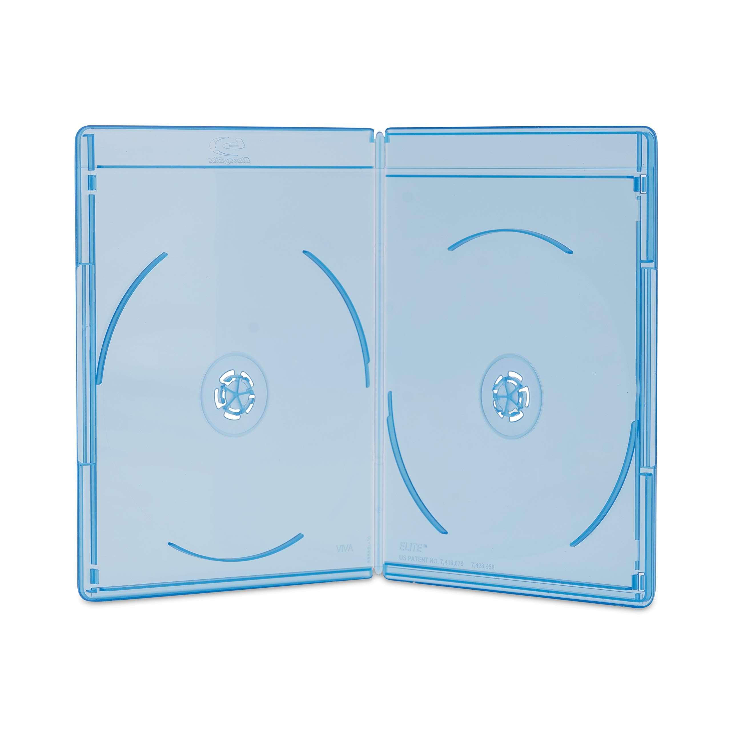 Viva Elite Double Blu Ray 2 Disc Cases Slim 6 mm – Pack of 10.
