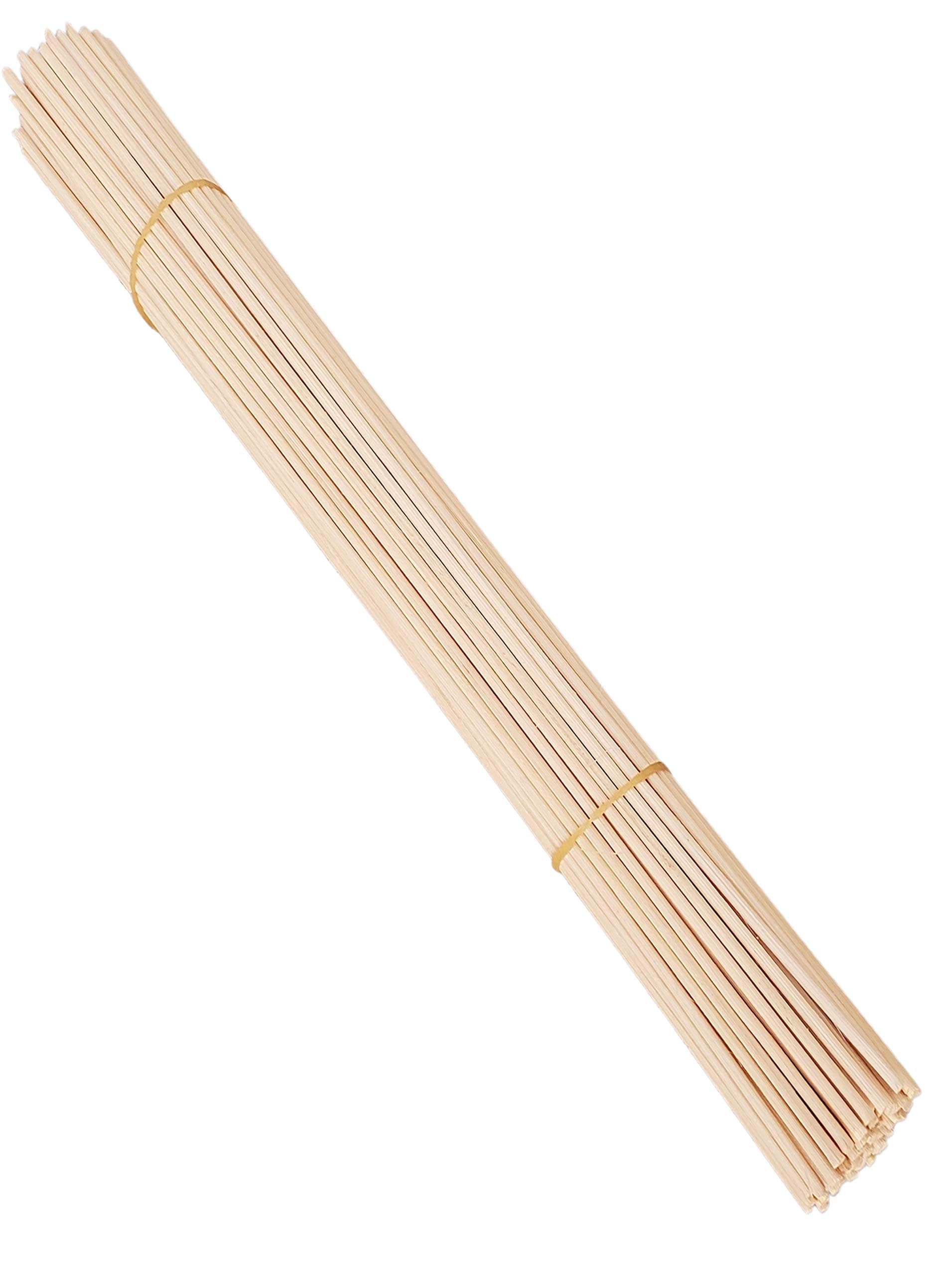 Pure Source India Reed Sticks Big Size for Diffuser 20 Inch, 100 pcs, Natural White