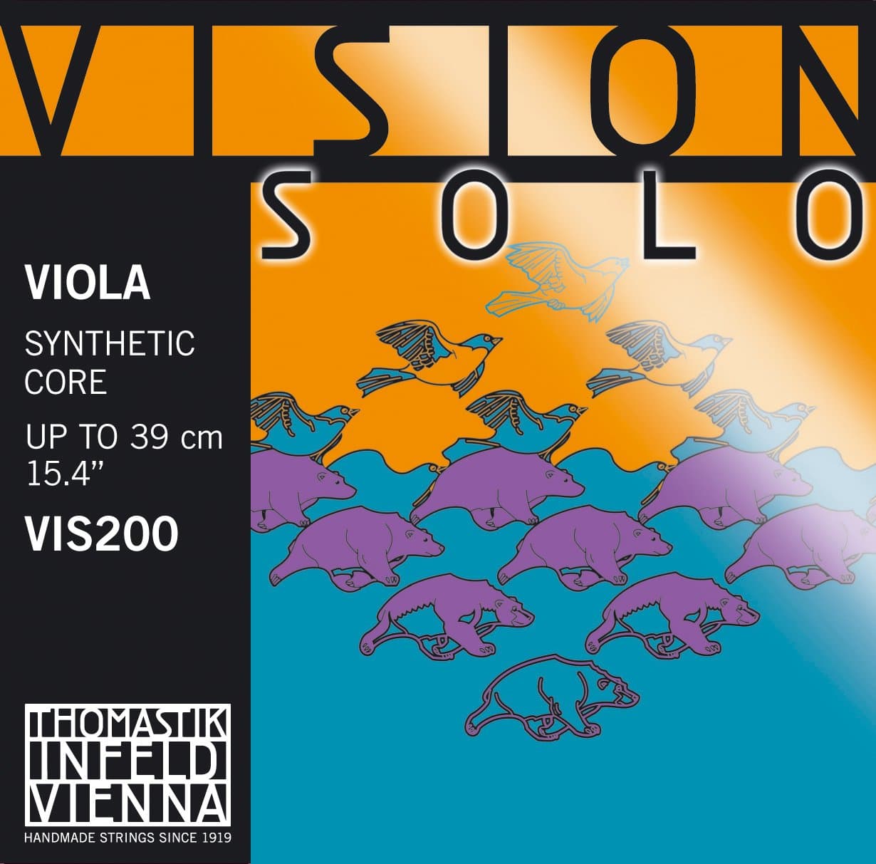 Thomastik-Infeld Vision Solo Viola Single D-String - 4/4 Scale - No. VIS22