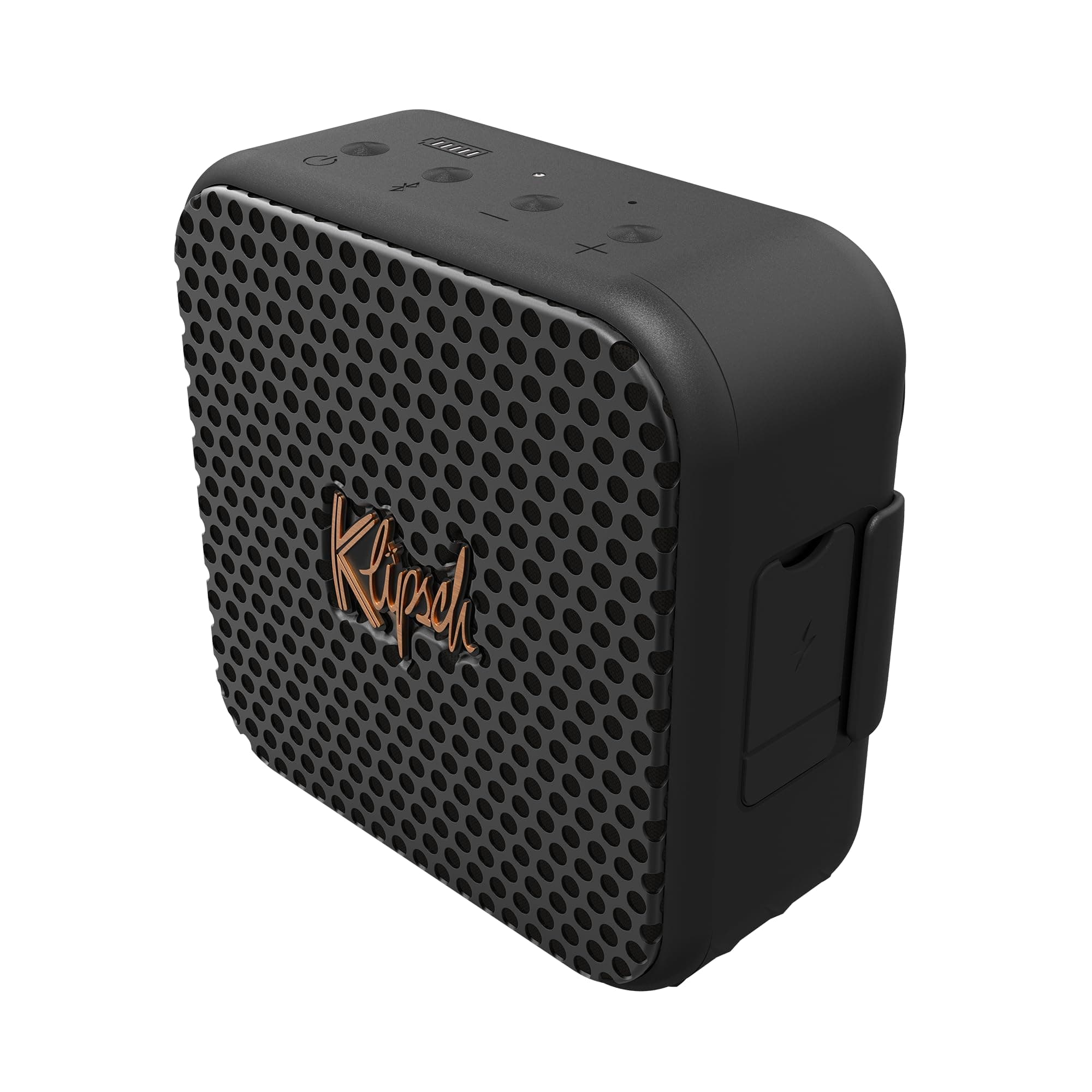 Austin, portable Bluetooth Speaker, 1.5" Full Range Driver, IP67 dust and Waterproof Rating, 12 Hours of Playtime for a Premium Live Concert Experience, black