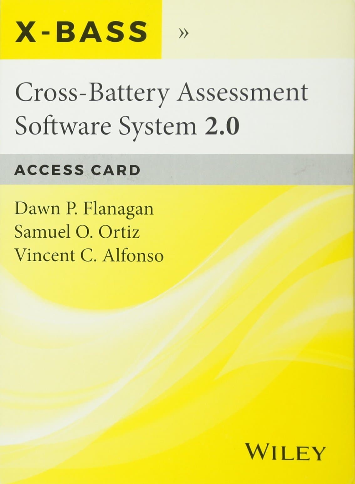 Cross-Battery Assessment Software System 2.0 (X-BASS 2.0) Access Card