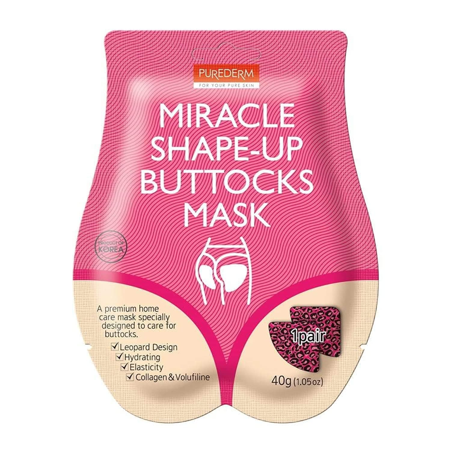 Purederm Miracle Shape-Up Buttocks Mask - 40g