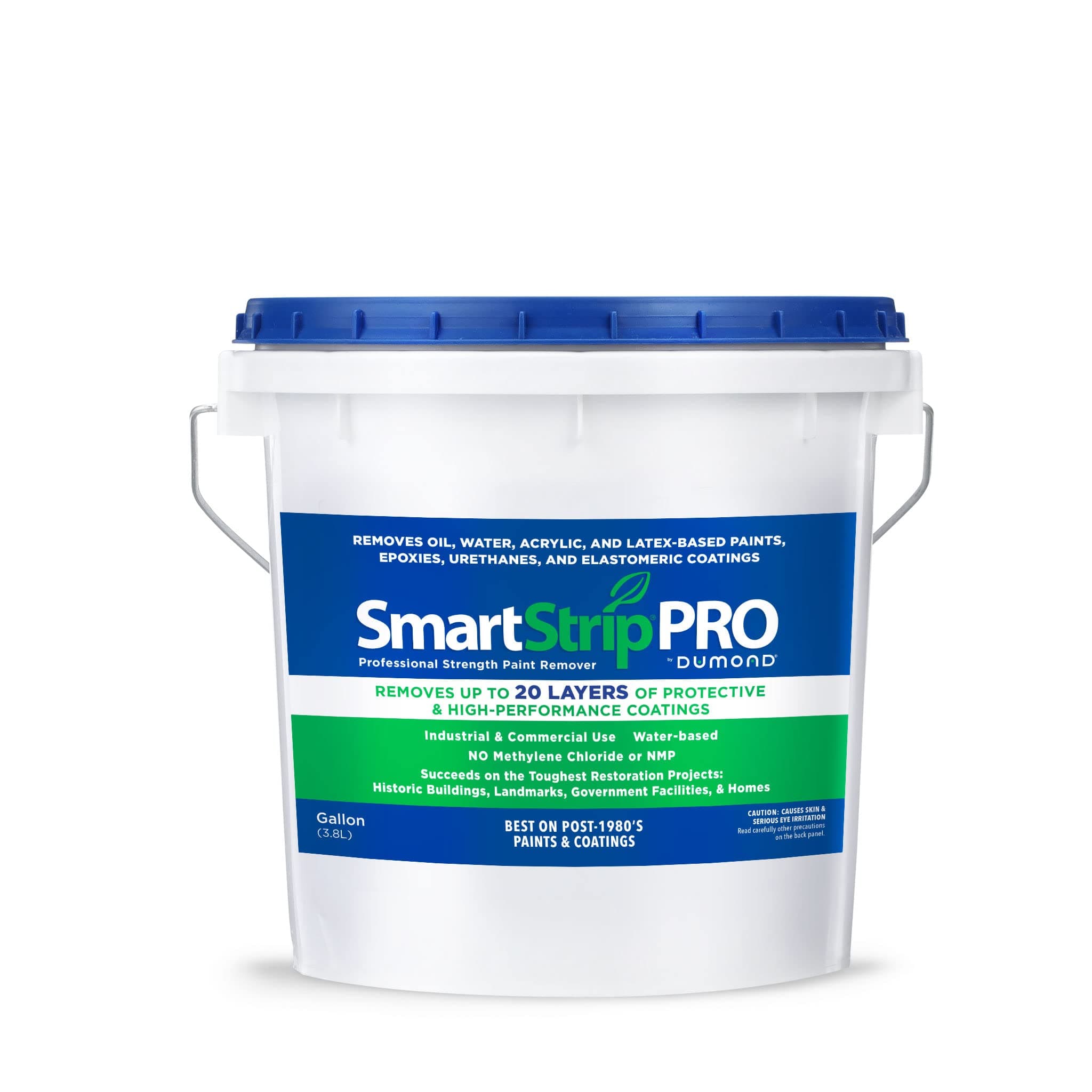 Smart Strip PRO Paint Remover, Professional Strength Formula Strips up to 20 Layers of Oil, Latex & Acrylic-Based Paints, Varnishes & Stains in One Application, Trusted by Painters, 1 Gallon