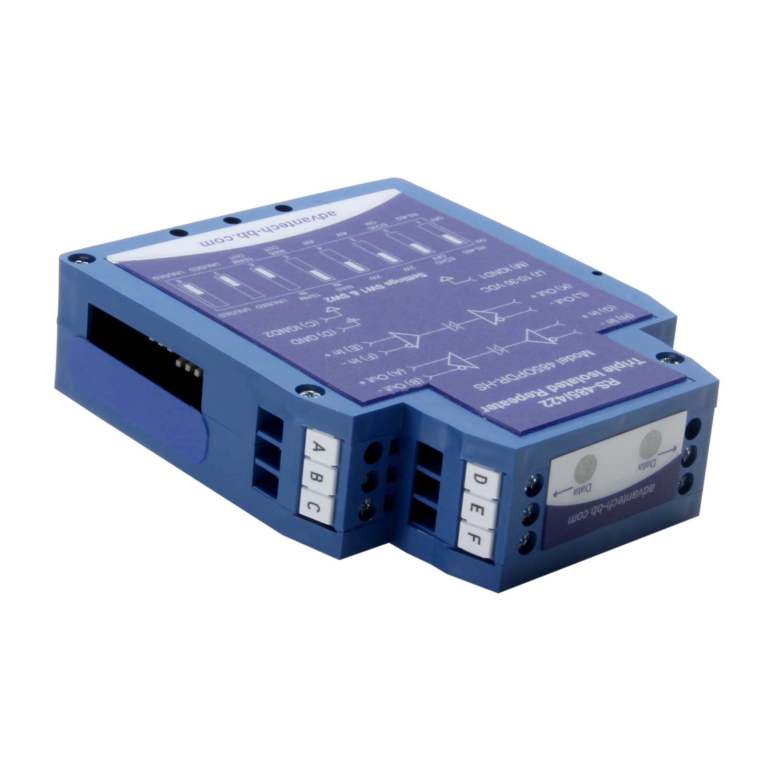 ADVANTECHBB-485OPDR, RS-422/485 Isolated Extender, DIN Rail