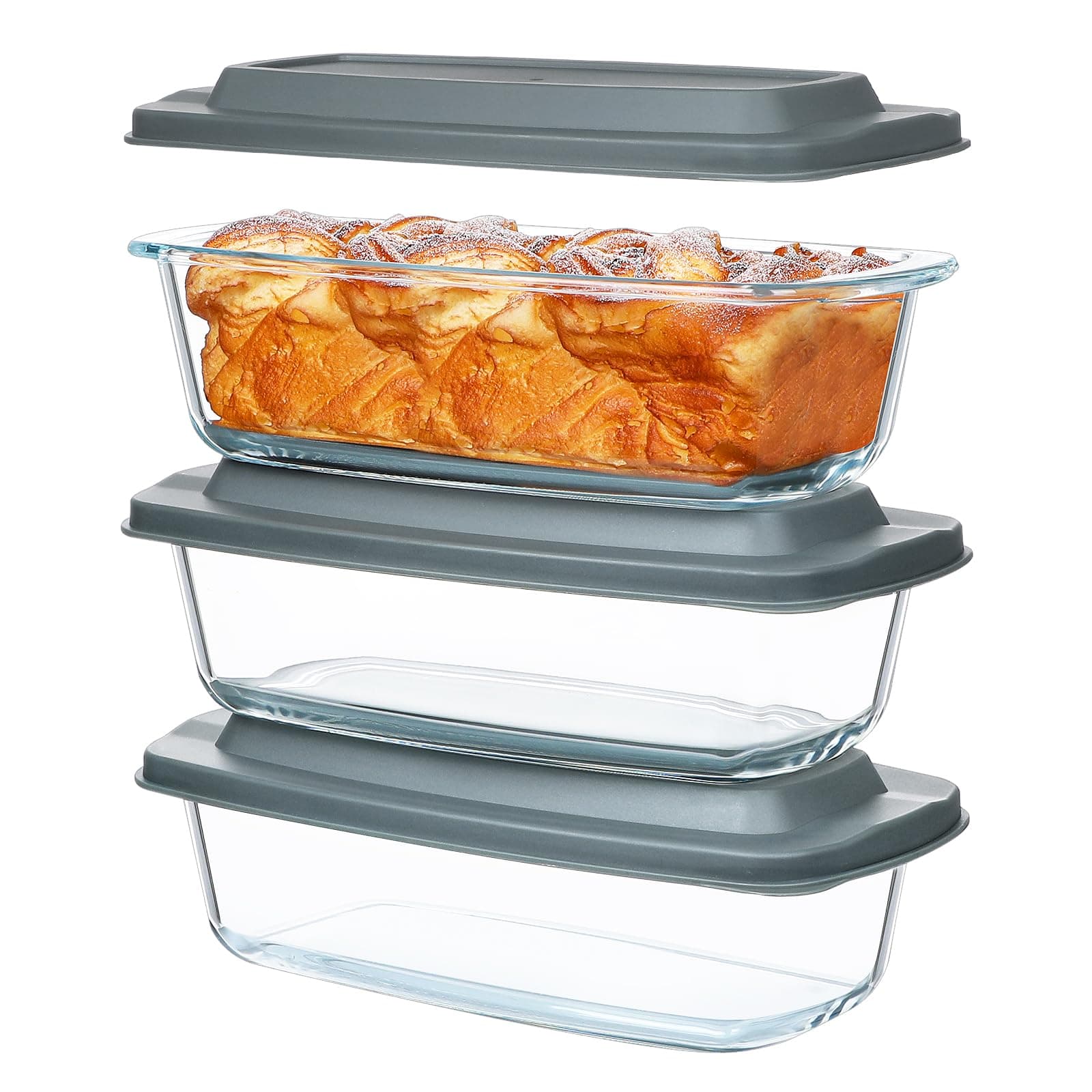 6Pcs Loaf Pan Set