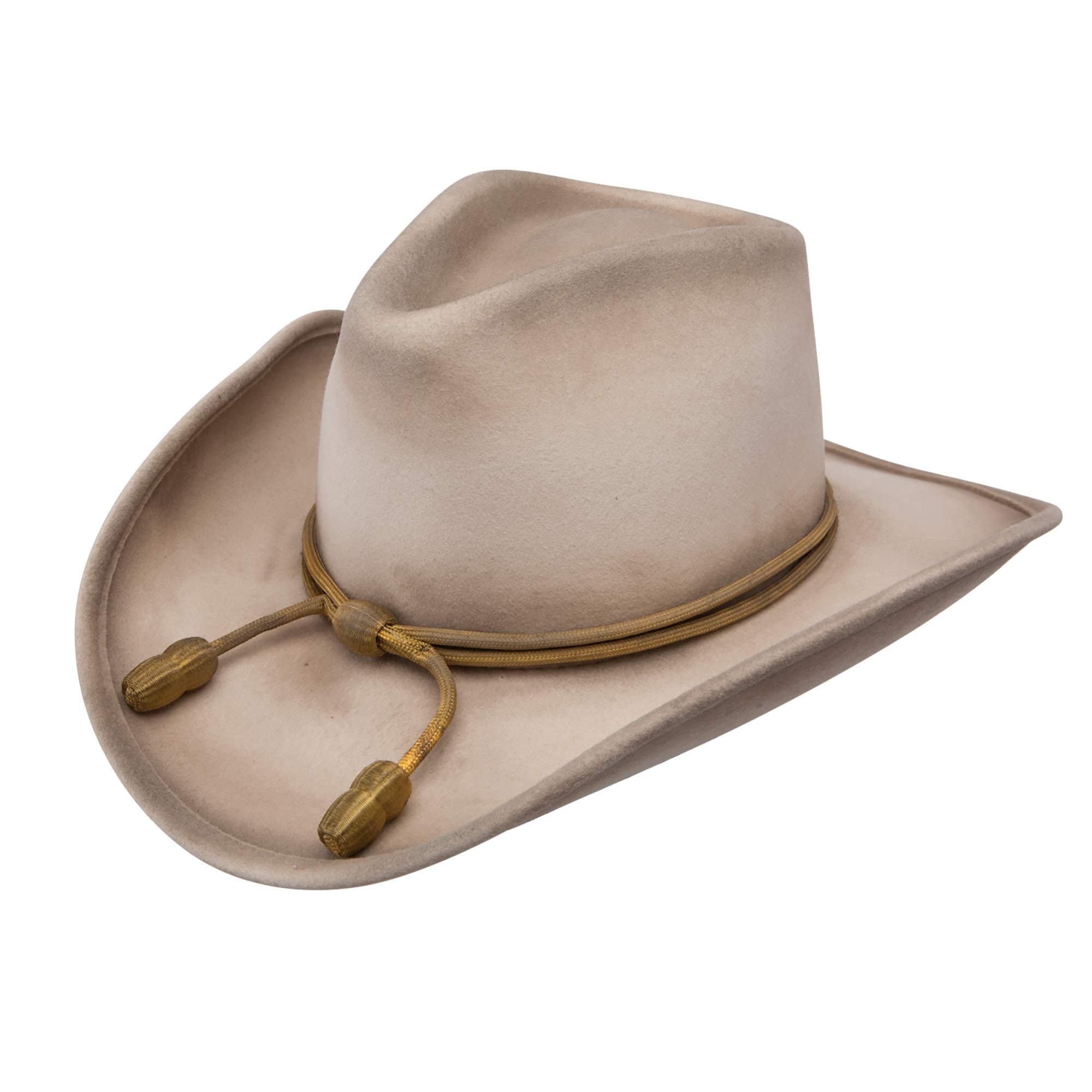 StetsonFort Crushable Wool Cowboy Hat Dusted Silver Belly