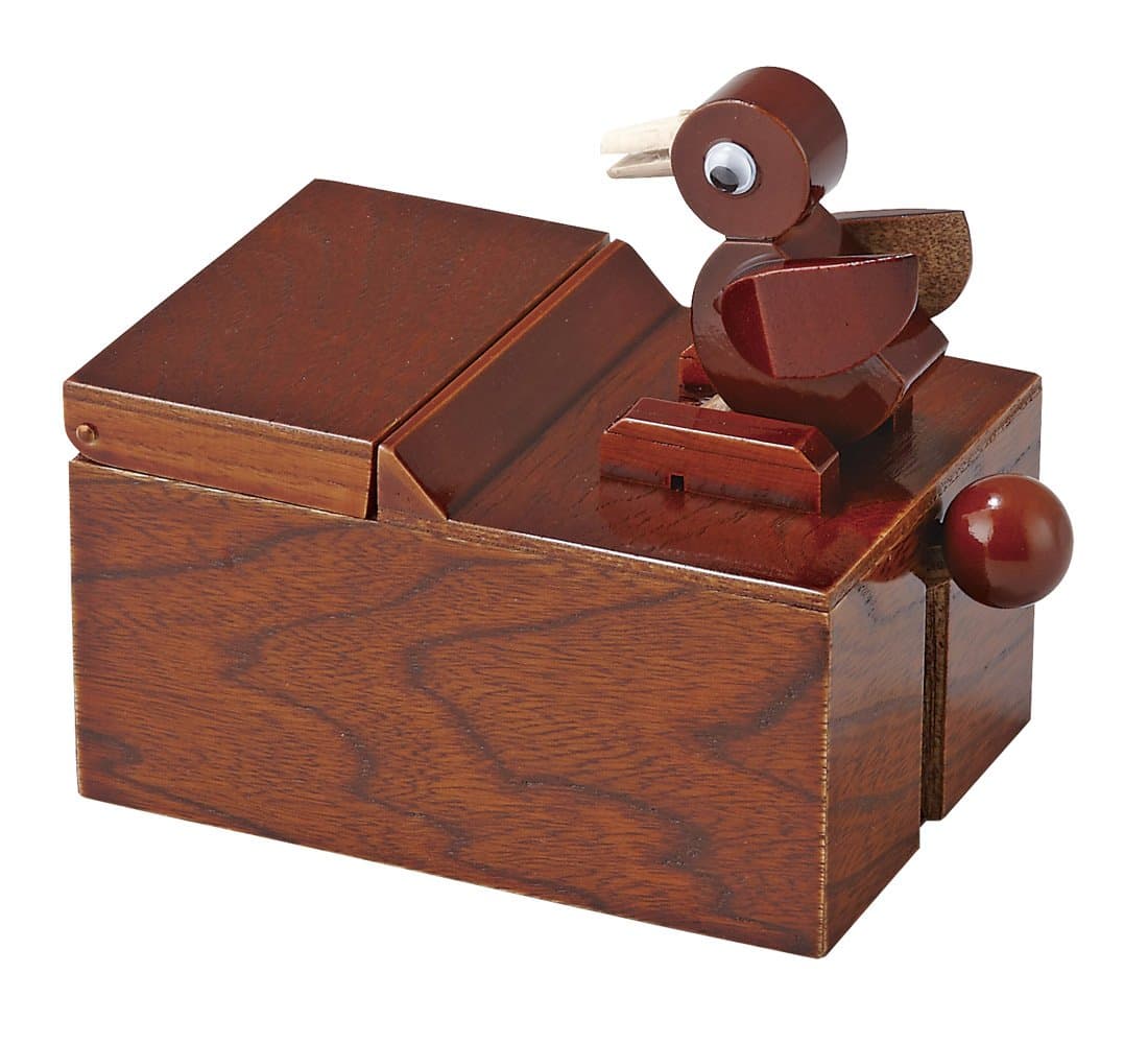 HIGASHIDE lacquerware Trick toothpick holder 27013 from Japan