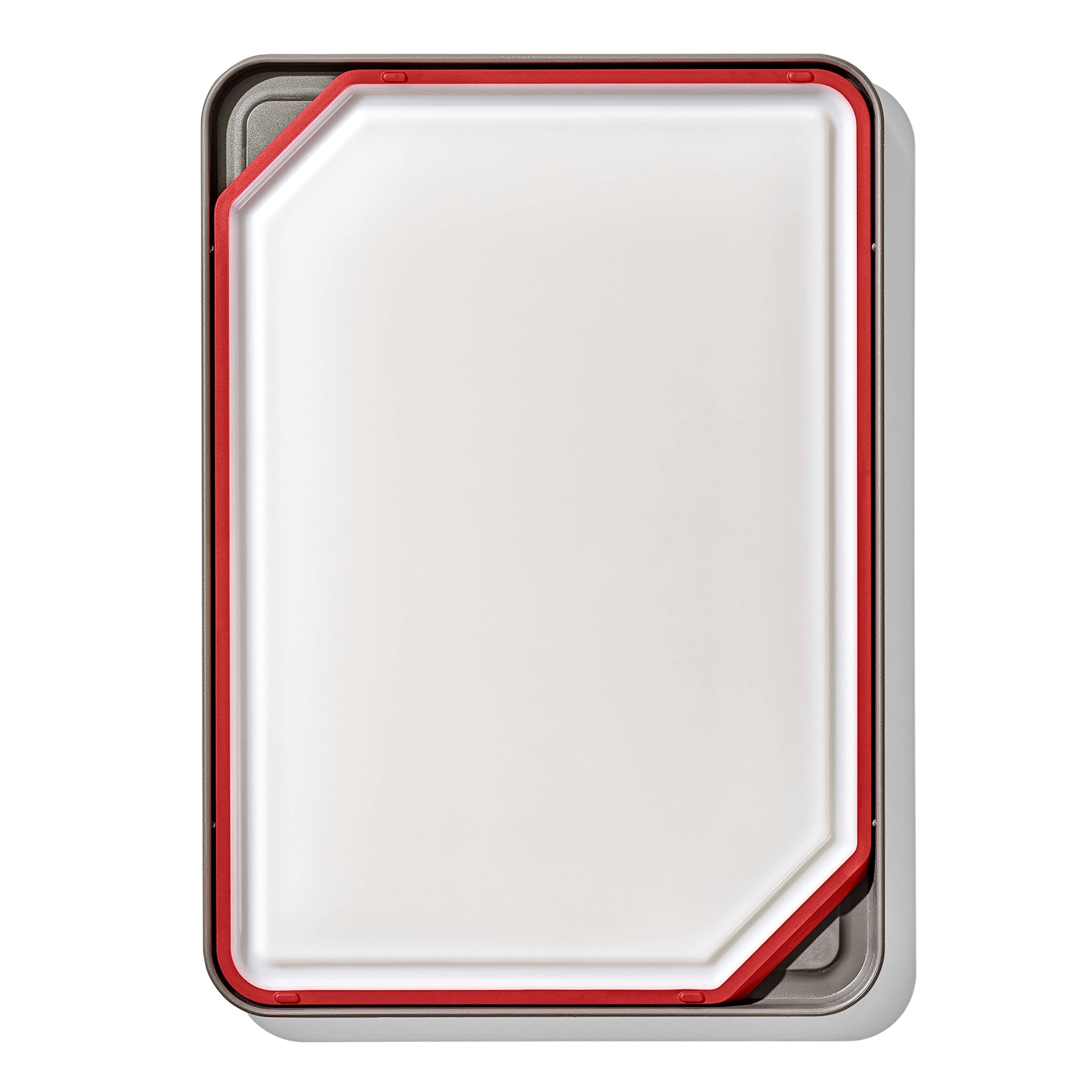 Outdoor Kitchen Cutting Board & Tray,White