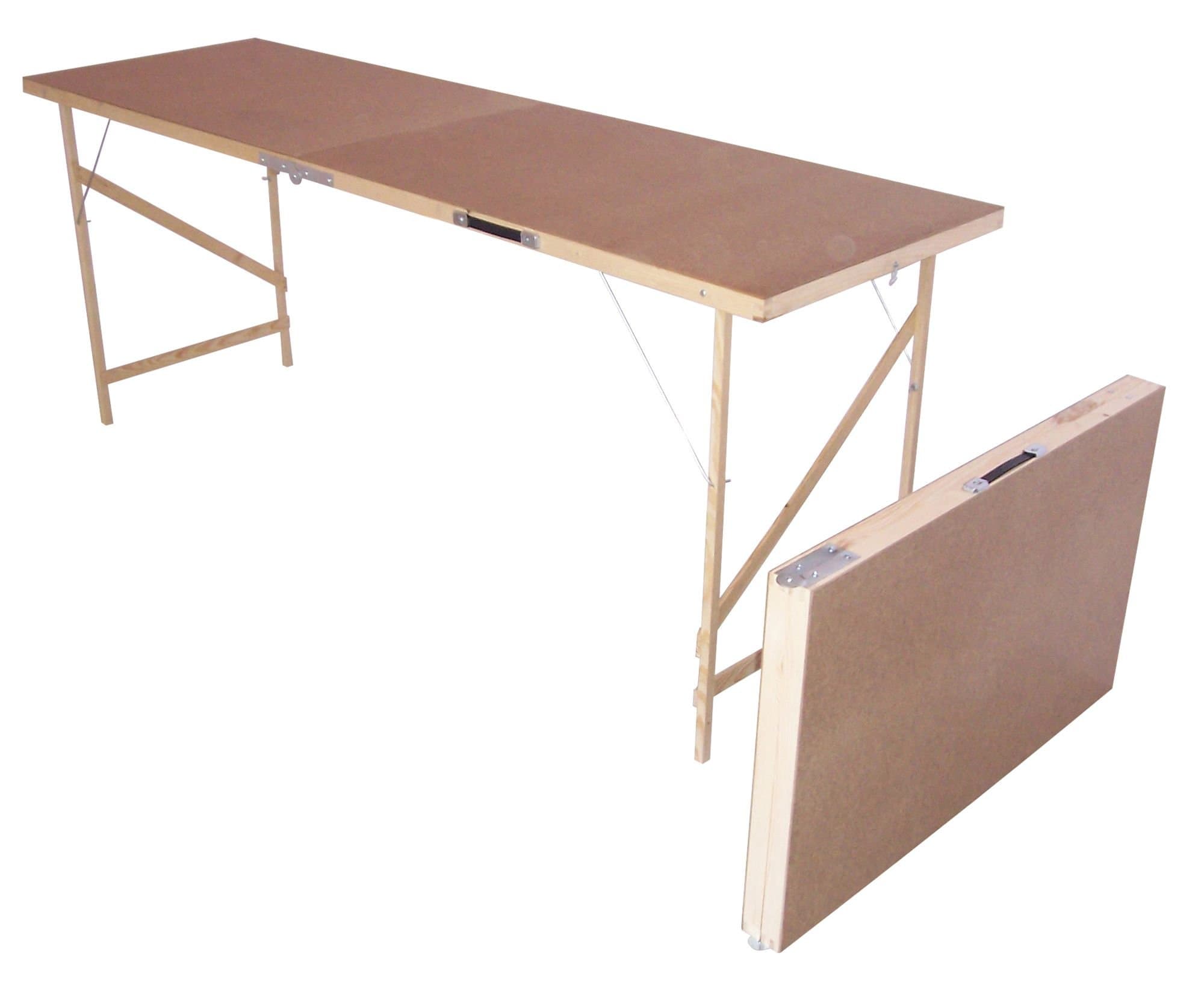 Wooden Hardboard Folding Wallpaper Paste Pasting Table, Pasting Tables for Wallpaper