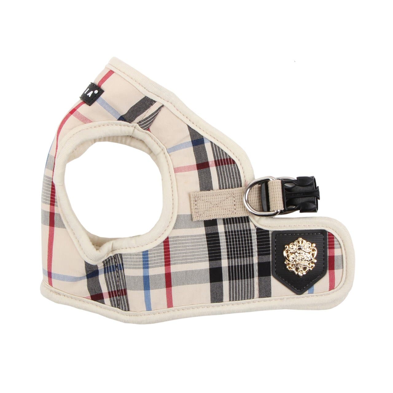 Puppia Authentic Junior Harness B, X-Small, Beige
