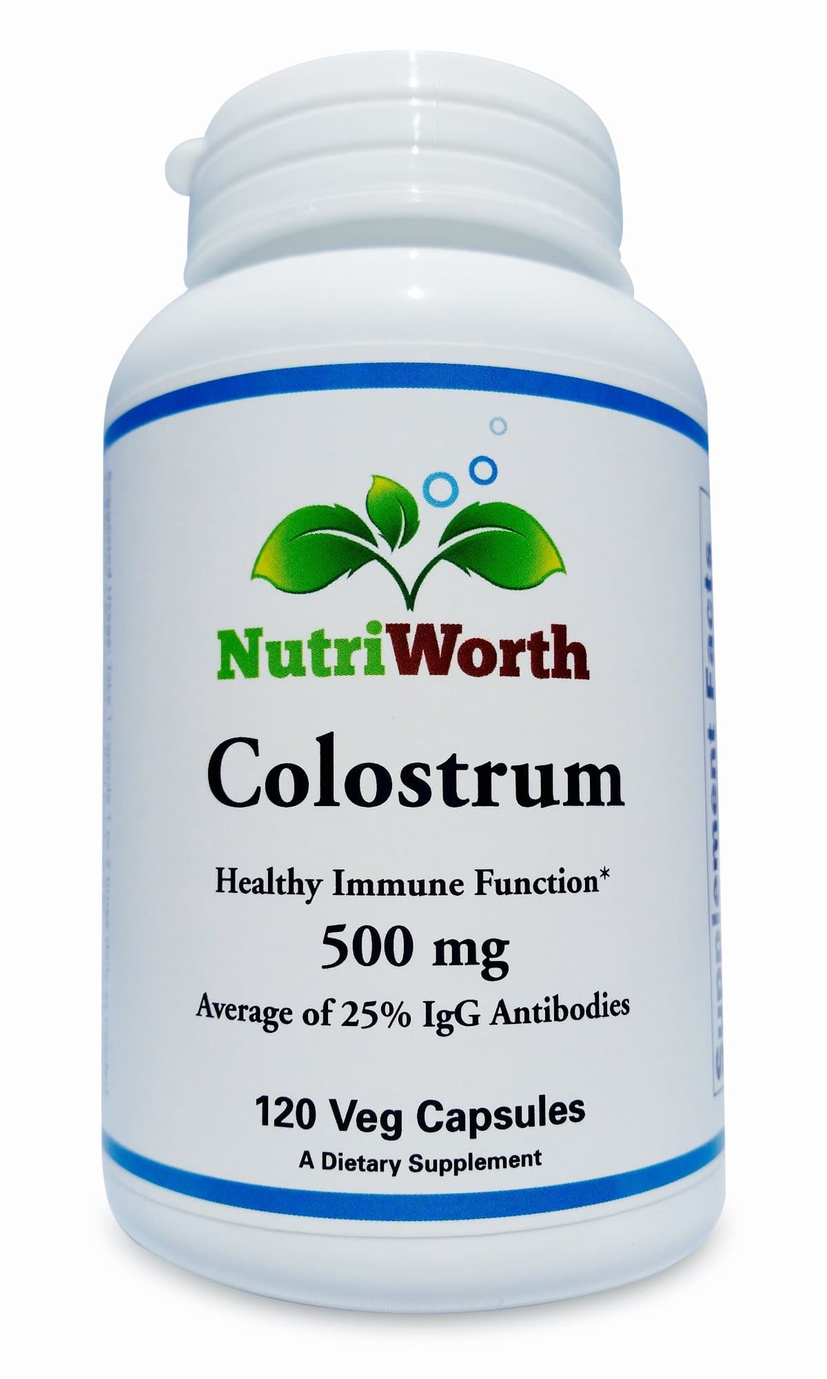 NutriWorth Colostrum 500mg 120 Capsules