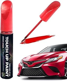 Touch Up Paint Pen,Touch Up Paint for Cars,Car Accessories Car Touch Up Paint, Automotive Paint Pen Scratch Repair,Cars Remover Scratch Paint Pen,Cars Paints Pens for Erase Auto Scratches (Red)