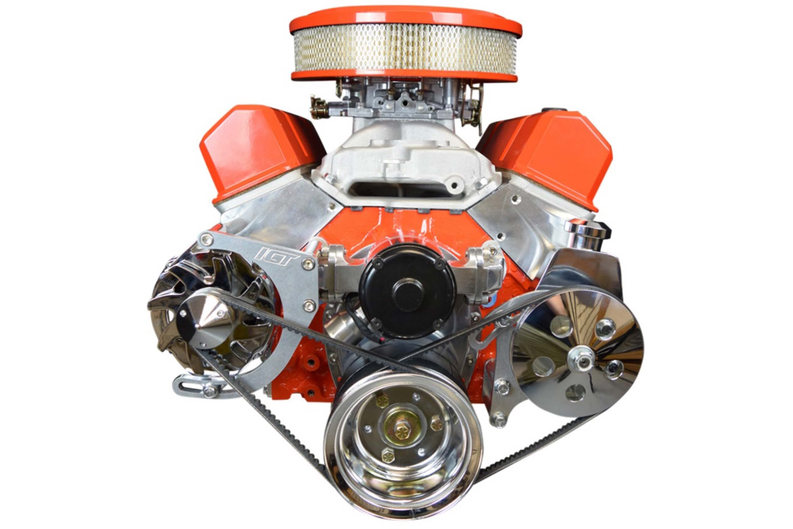 ICT Billet SBC Alternator/Power Steering Pump Accessory Drive Bracket Kit for Electric Water Pump 551324