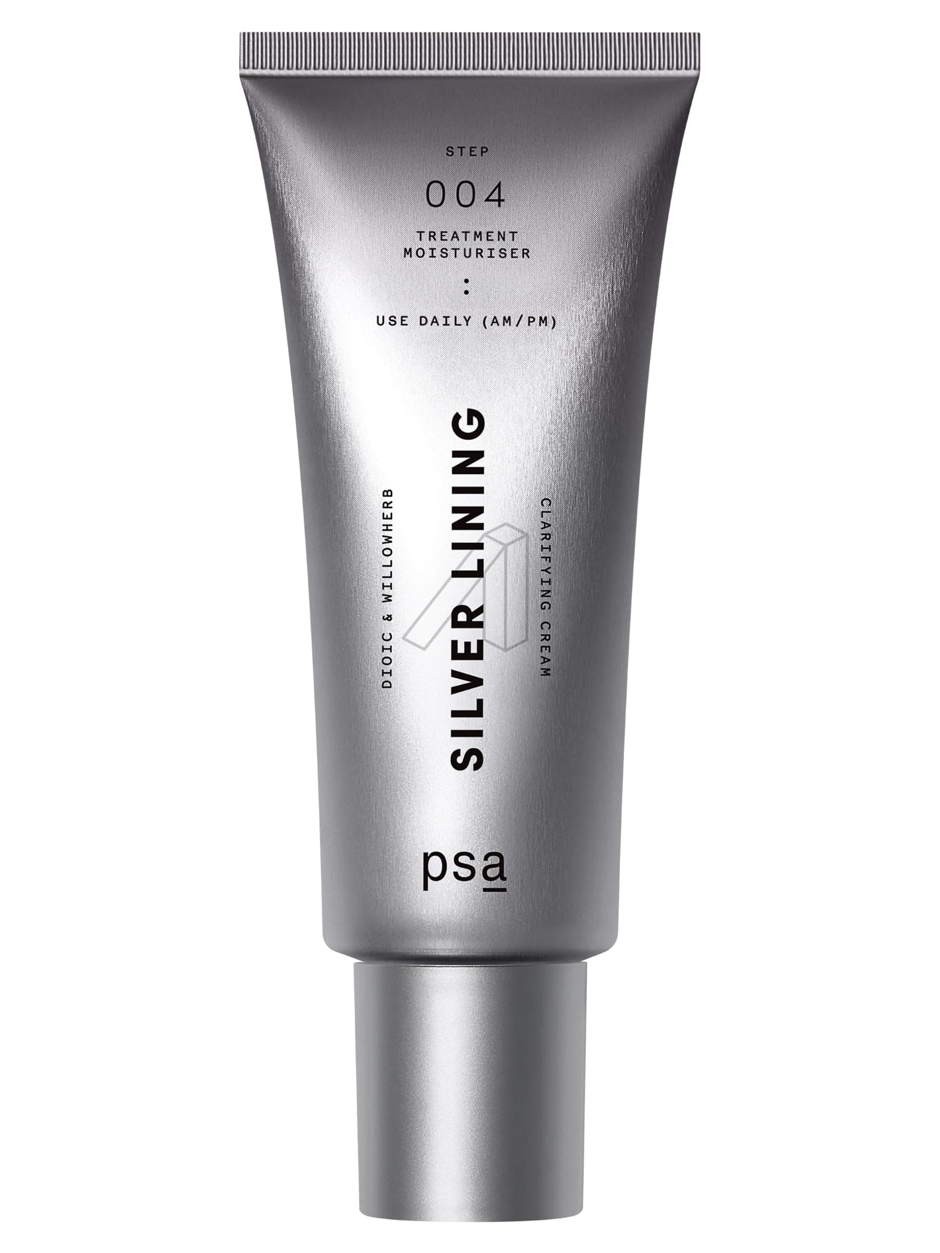 PSA SILVER LINING Dioic & Willowherb Clarifying Cream: Moisturiser For Blemish And Breakout-Prone Skin. 50 ml/1.7 oz