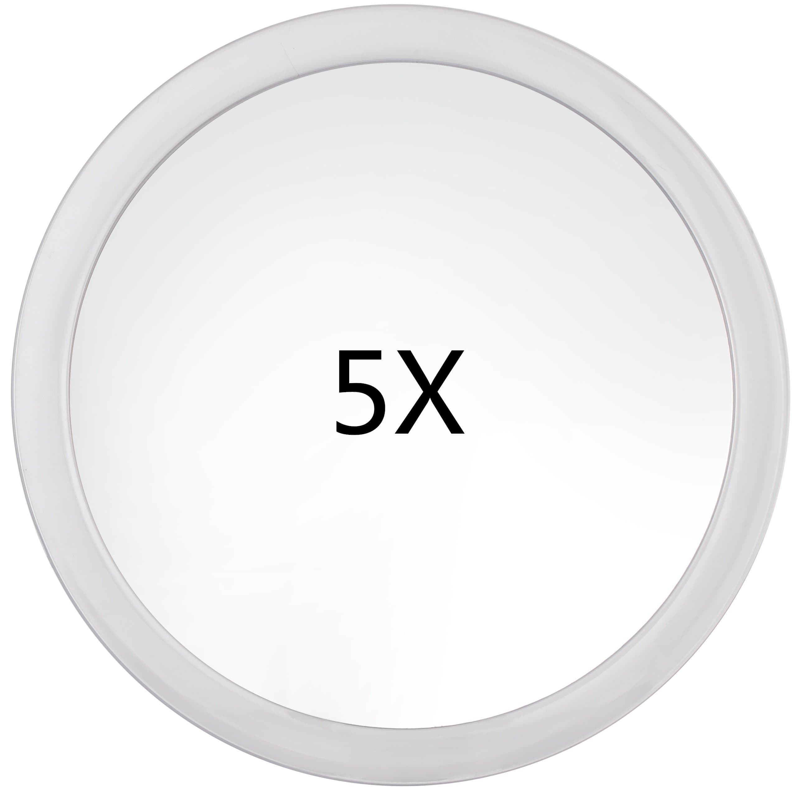 7X Magnifying Mirror with Suction Cup Suction Mirror