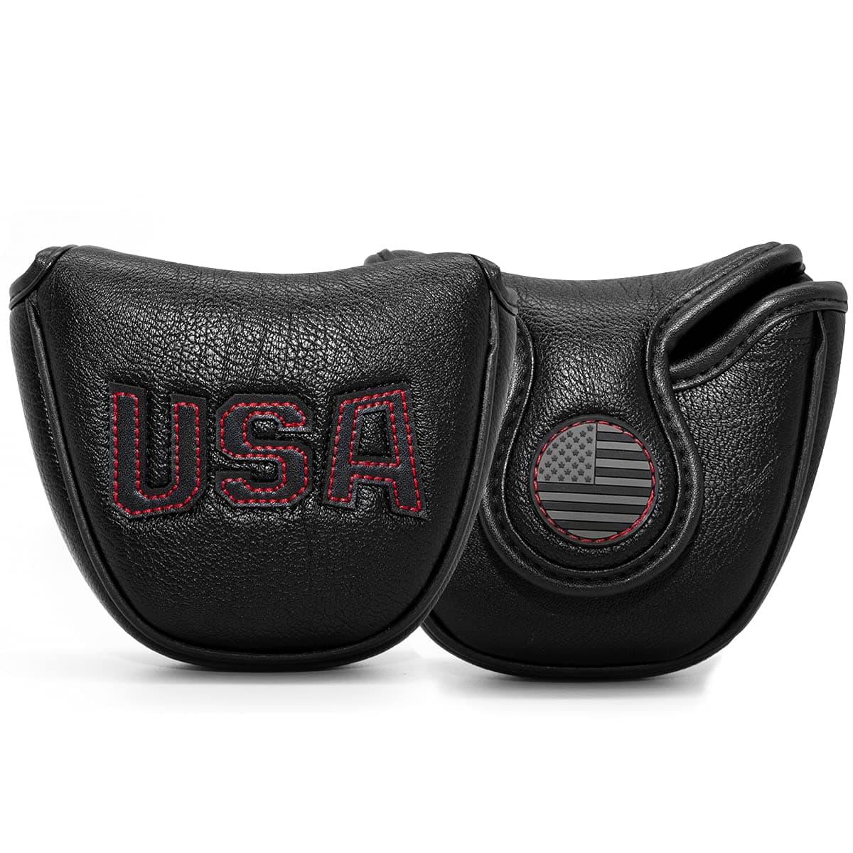 White Stitching USA Putter Cover