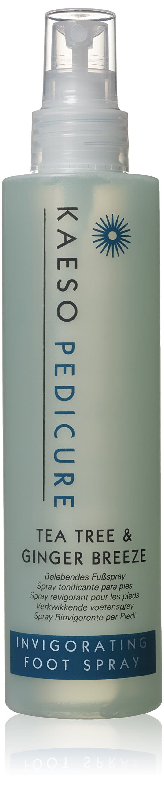 Tea Tree & Ginger Invigorating Foot Spray 195ml – Refreshing Foot Spray for Odour Control & Cooling – Antibacterial Foot Care – Professional Skincare