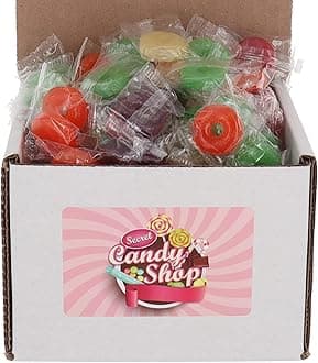 SECRET CANDY SHOP Lifesavers Fruit Hard Candy Bulk in Box (Individually Wrapped) (Assorted Flavors, 1lb)