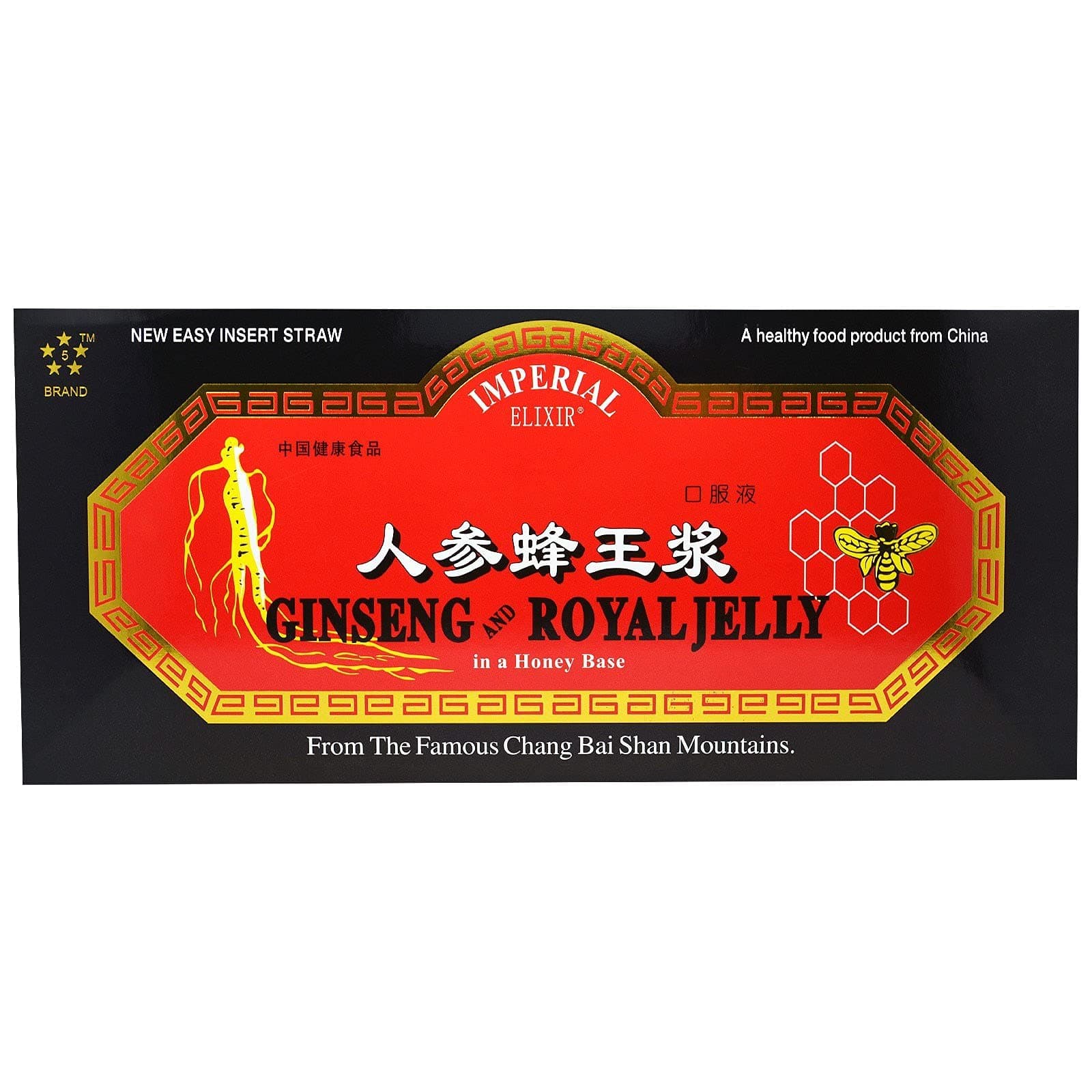 Imperial Elixir Ginseng and Royal Jelly Vials, 10 Count