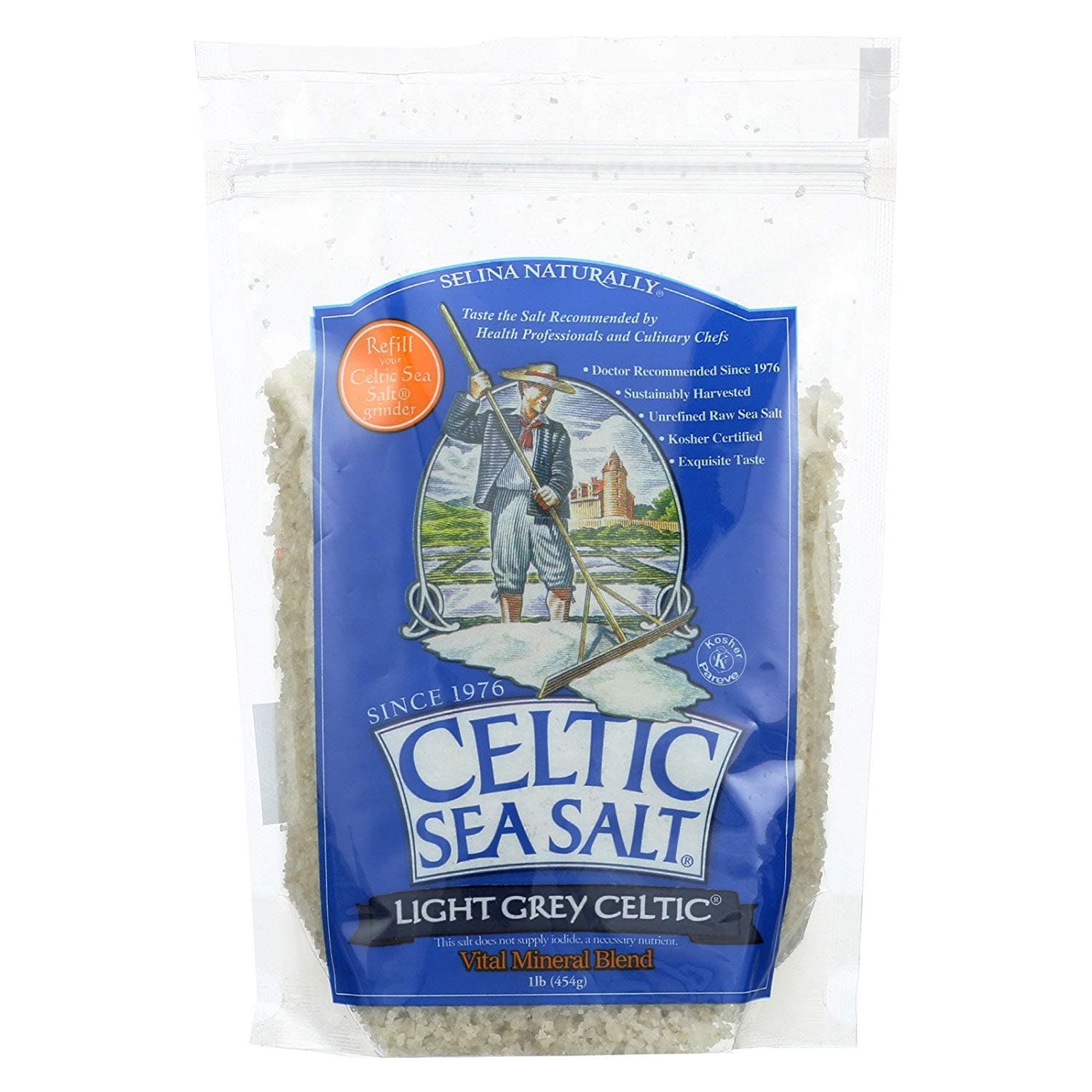 SEA SALT LT GREY POUC