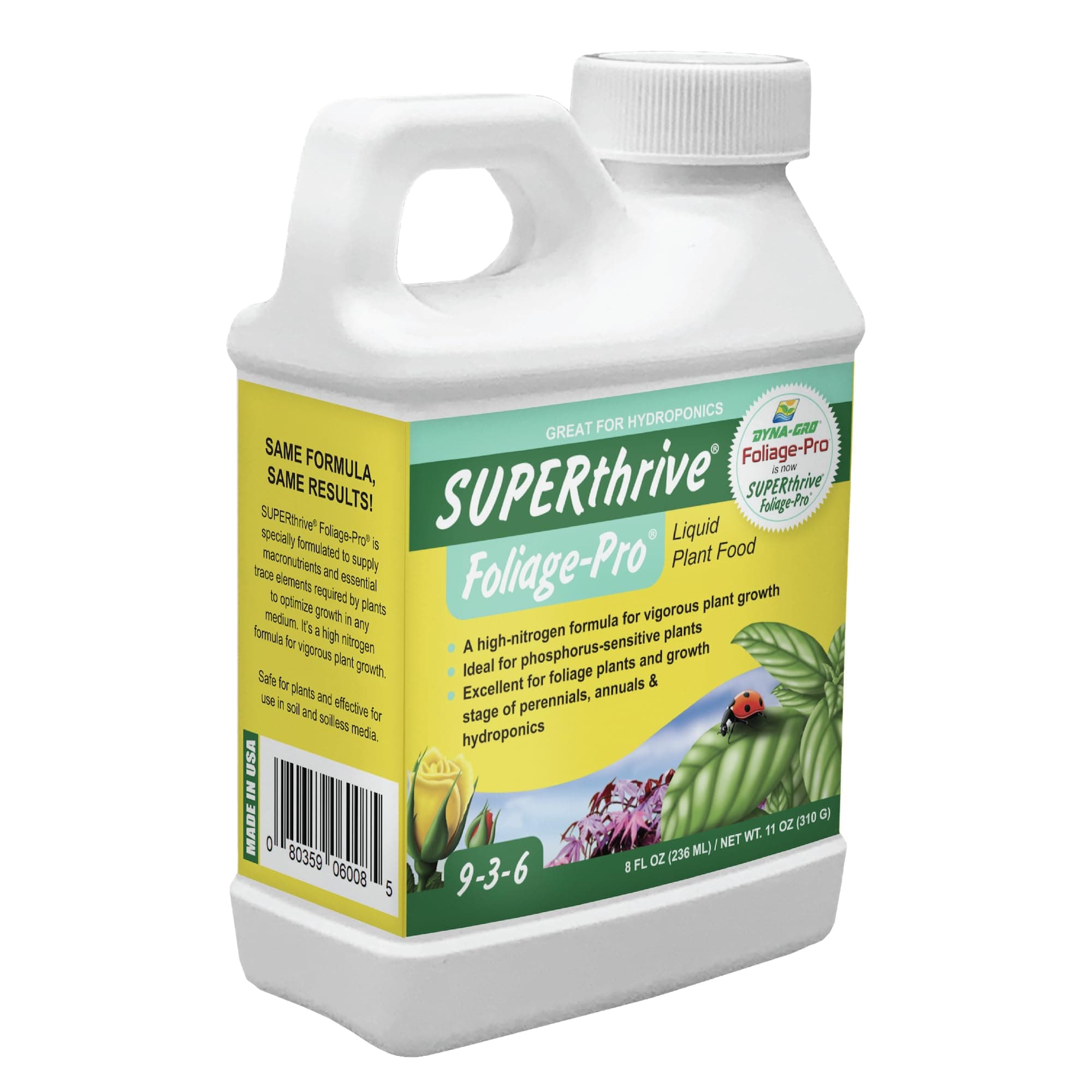 DYFOL008 Foliage Pro, White, 8 oz