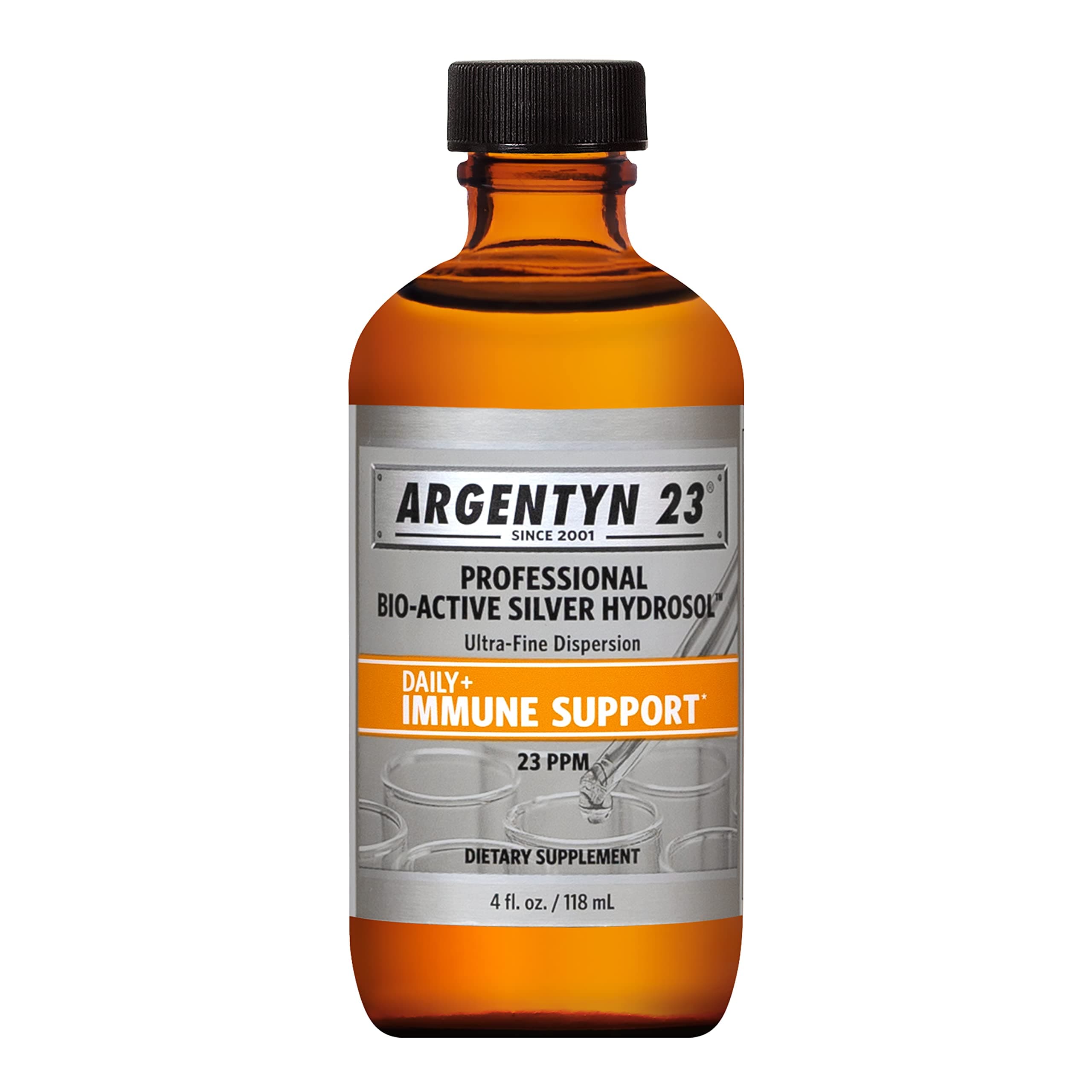 Argentyn 23 Professional Bioactive Silver Hydrosol 23 PPM Screw Top (118ml (4oz))