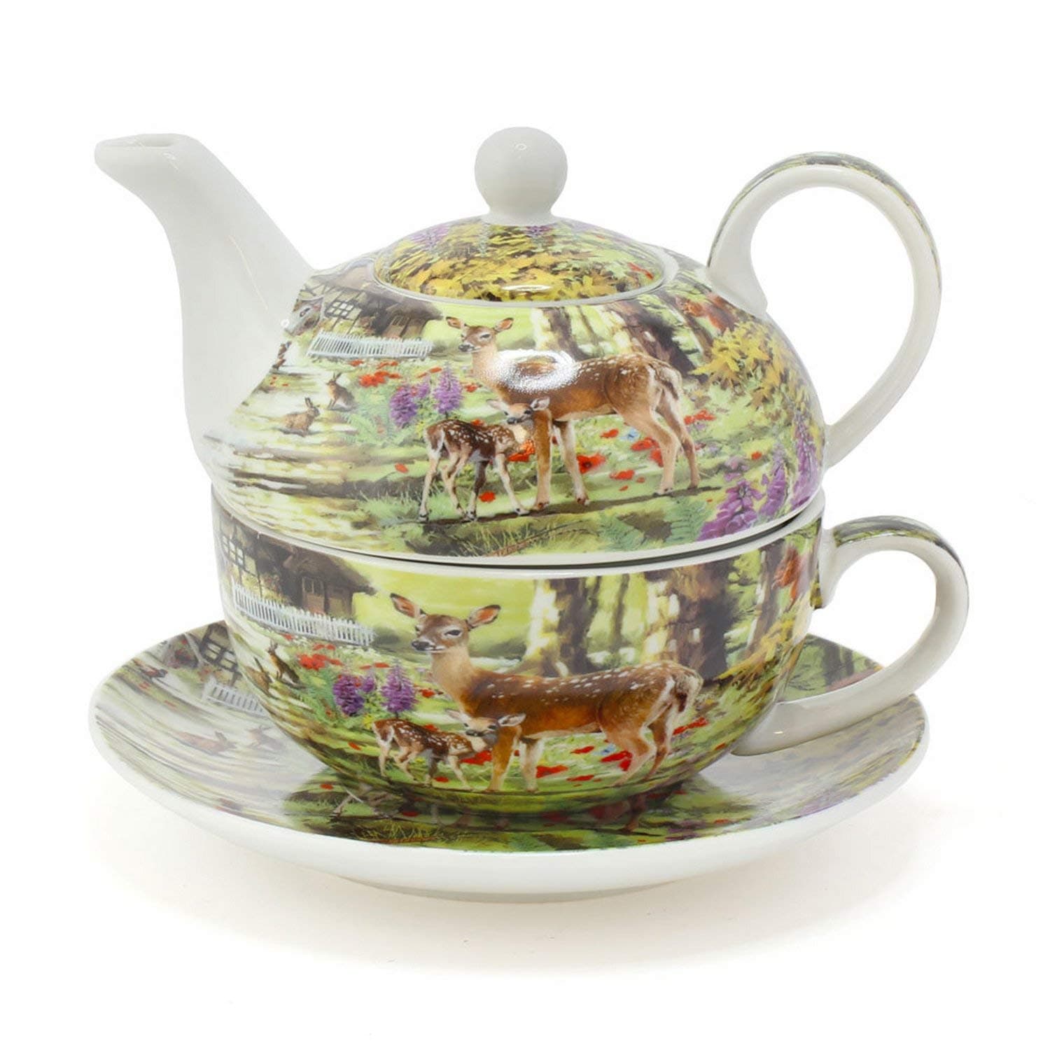 All Creatures Great and Small - China Tea for One Set - New Design by Lesser & Pavey