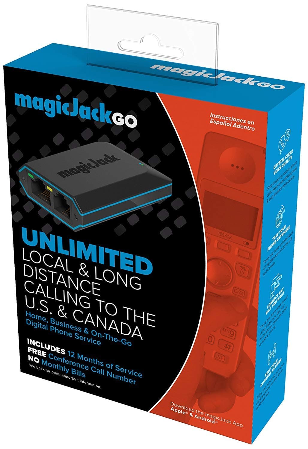 Magicjack Go 2017 Version Digital Phone Service