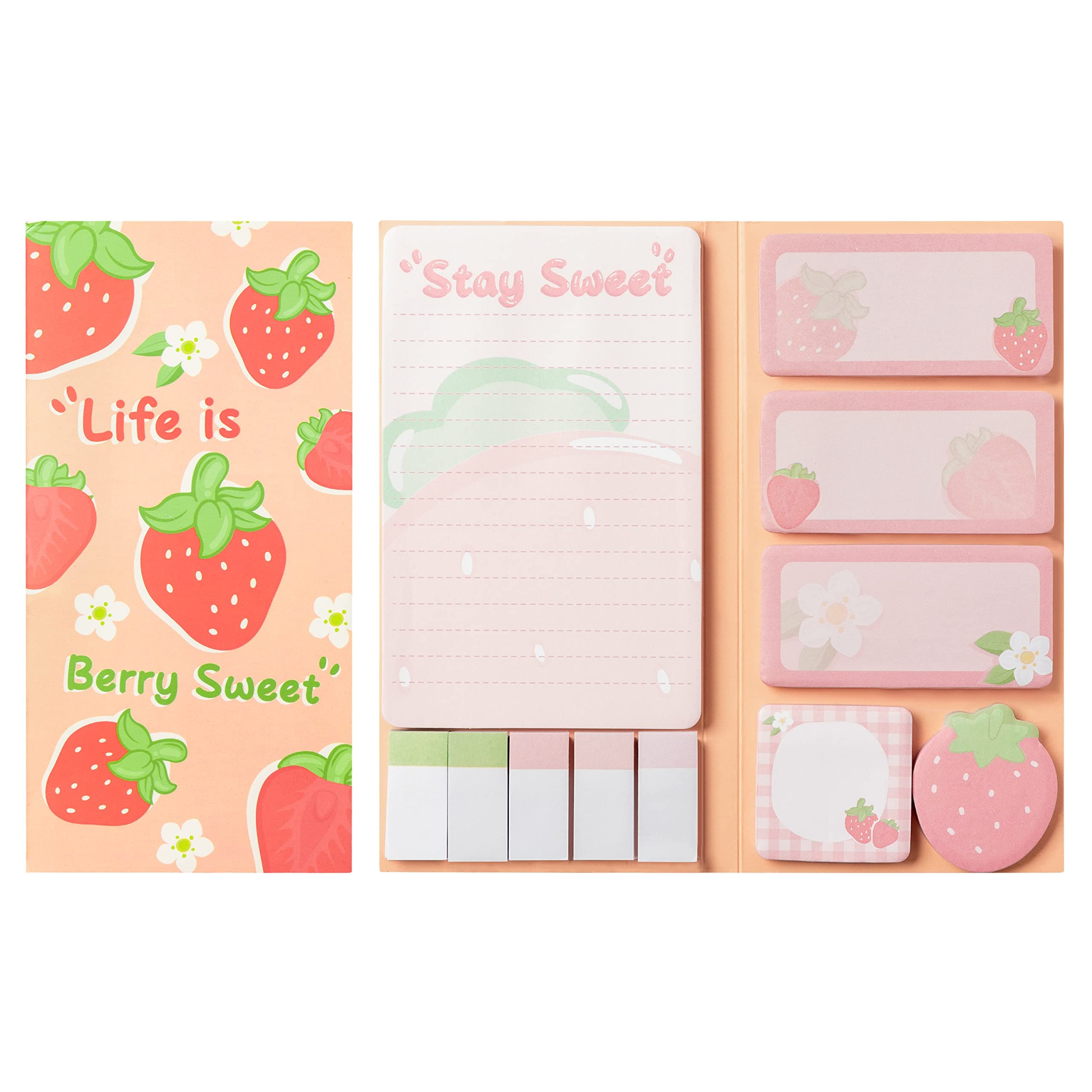 Life is Berry Sweet Sticky Notes Set