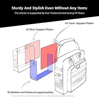 Rhinowalk Motorcycle Saddle Bag Waterproof Saddlebags Quick Release 13/25L Motor Side Pannier Bag Motorcycle Accessory