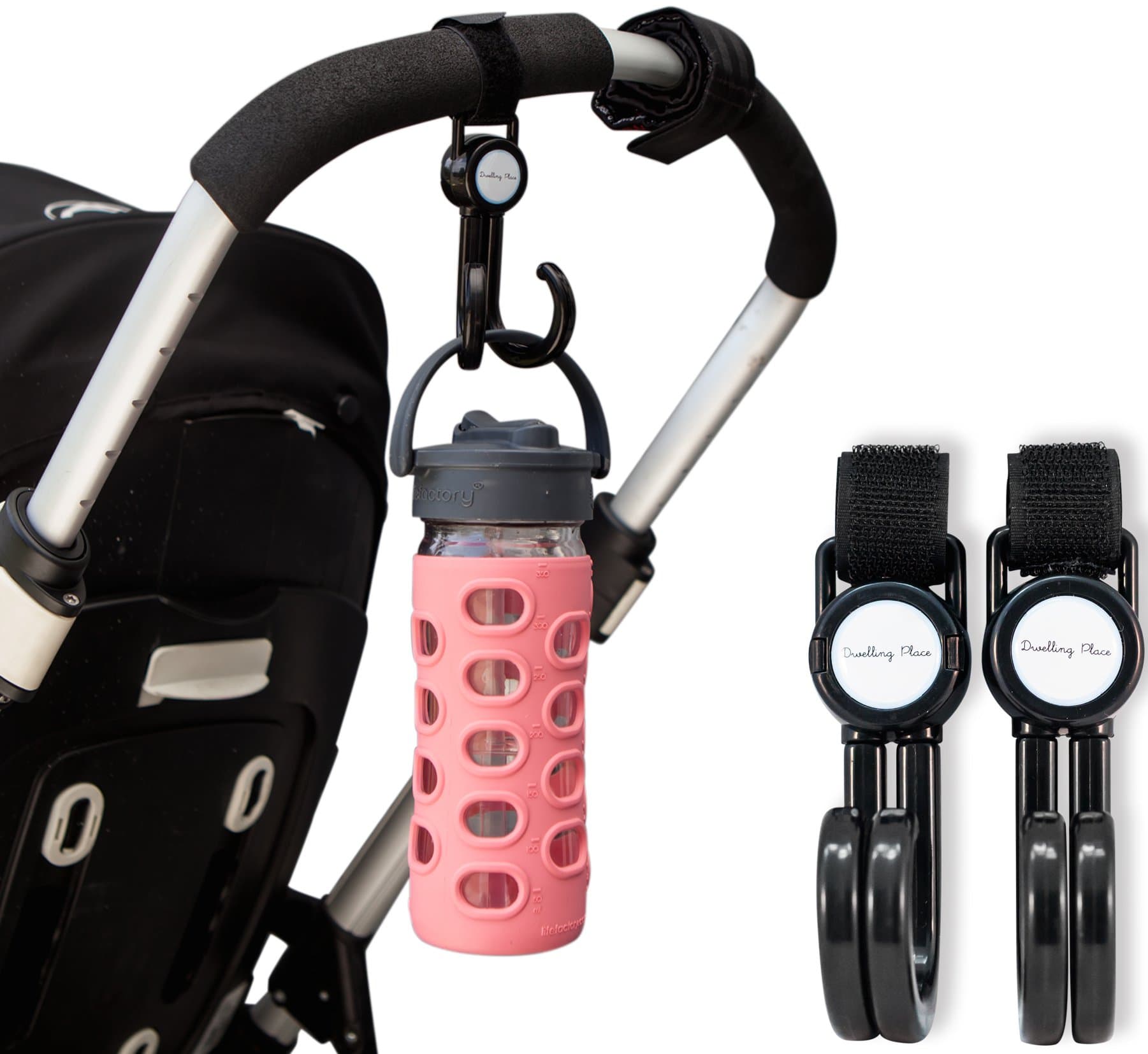 Dwelling Place Stroller Hook by Dwelling Place