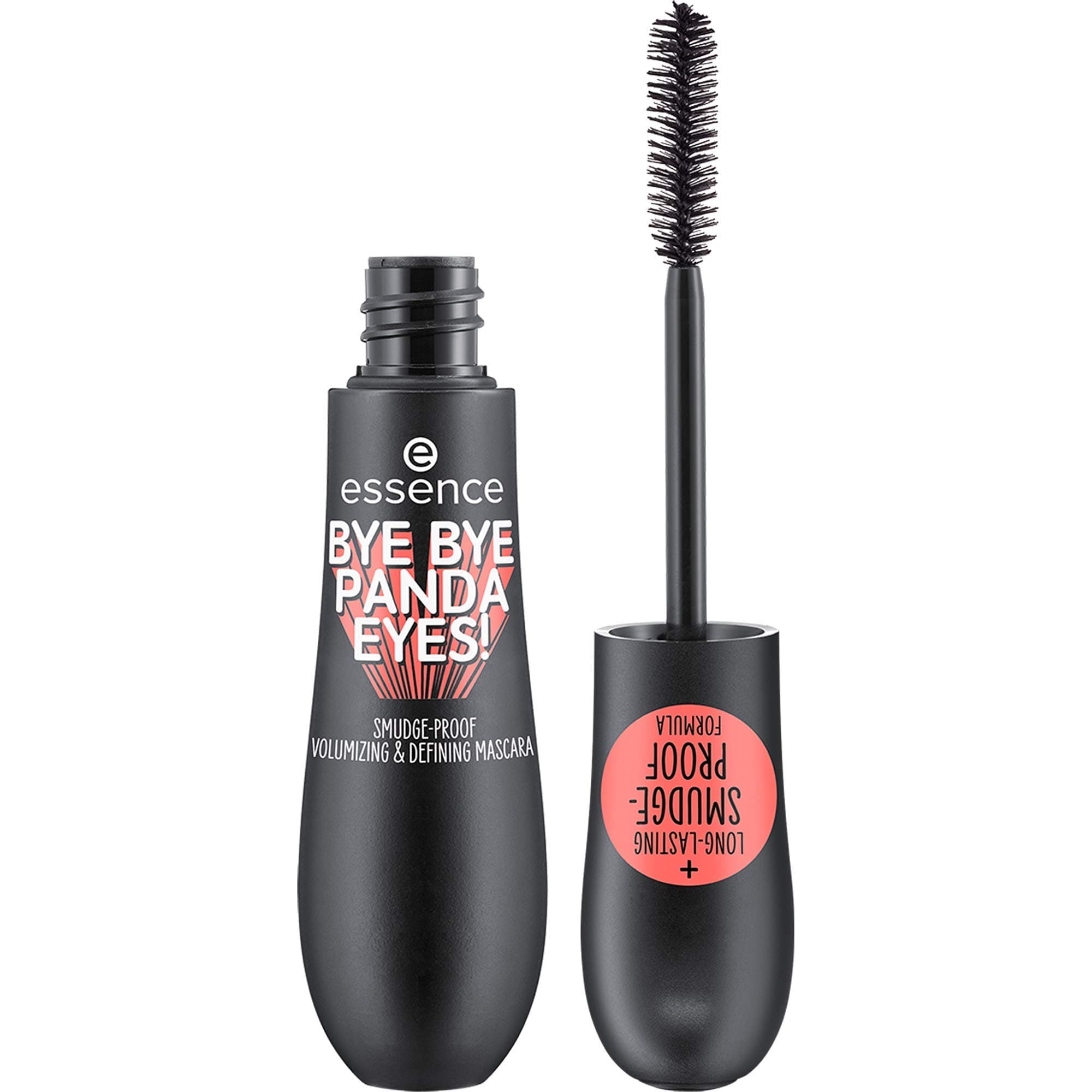 Bye Bye Panda Eyes! Smudge-Proof Volumizing And Defining Mascara, 01 Black