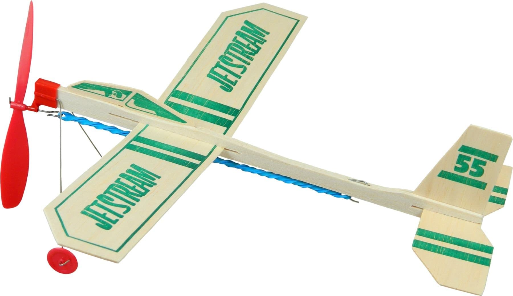 Paul K 55 Jetstream Balsa Wood Glider Plane