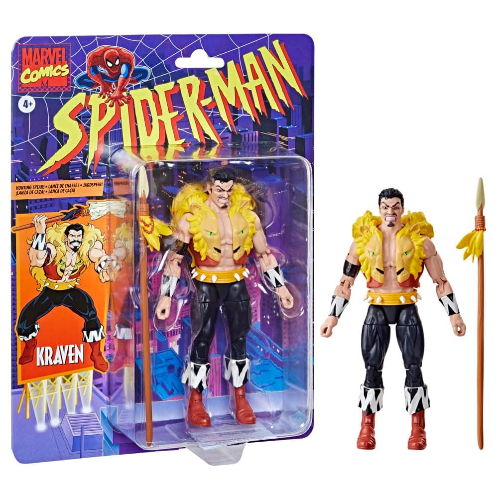 Figure Kraven Spiderman Marvel Comics 15cm