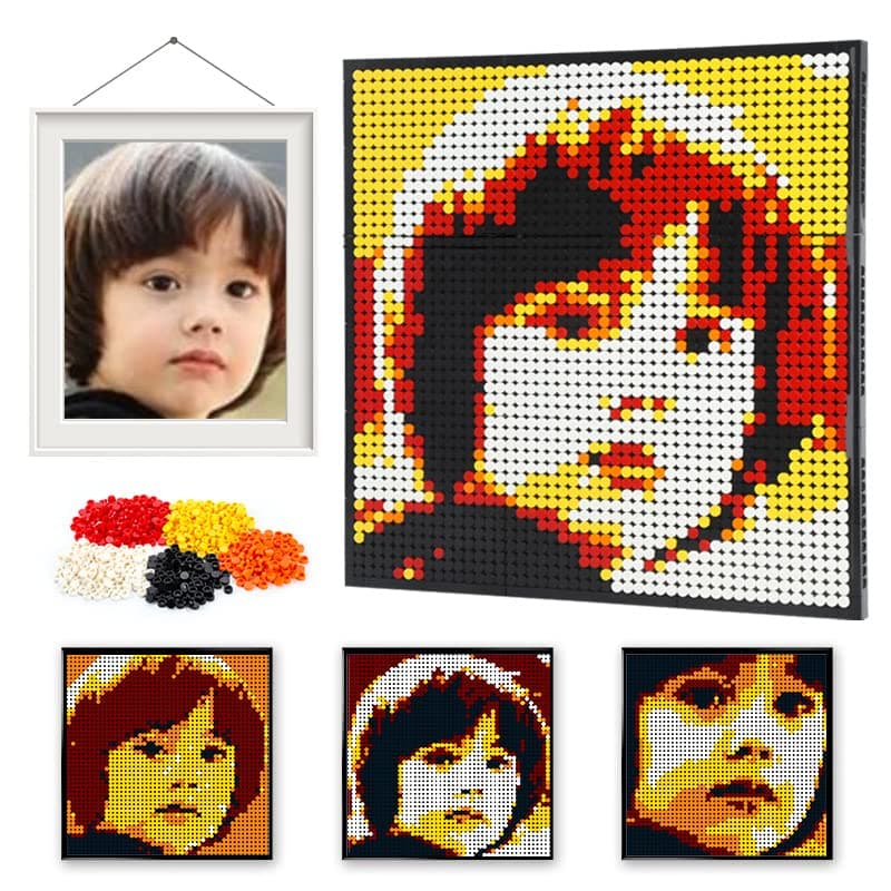 Personalized Mosaic Portrait（Energetic）