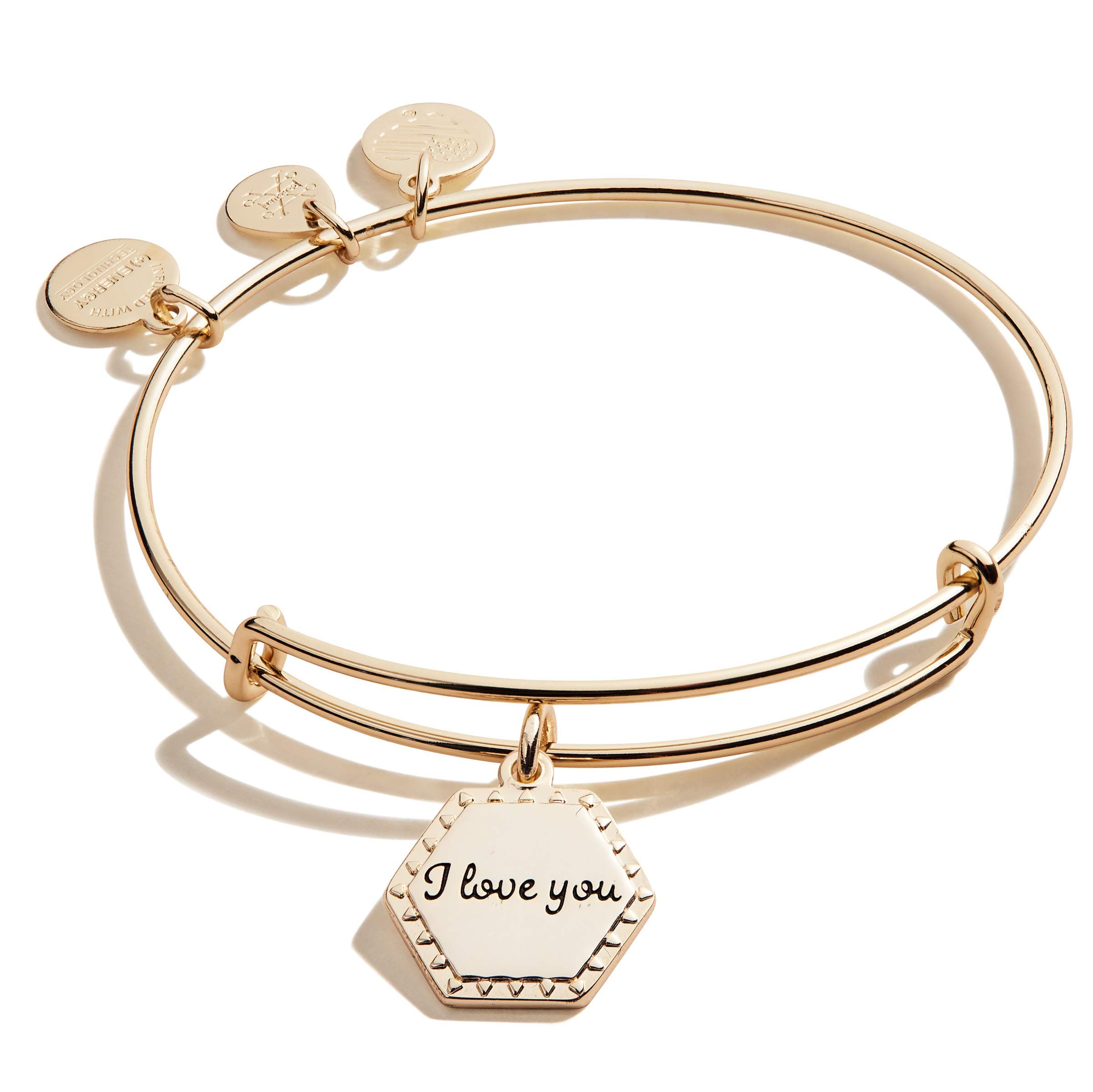 I Love You' Charm Bangle