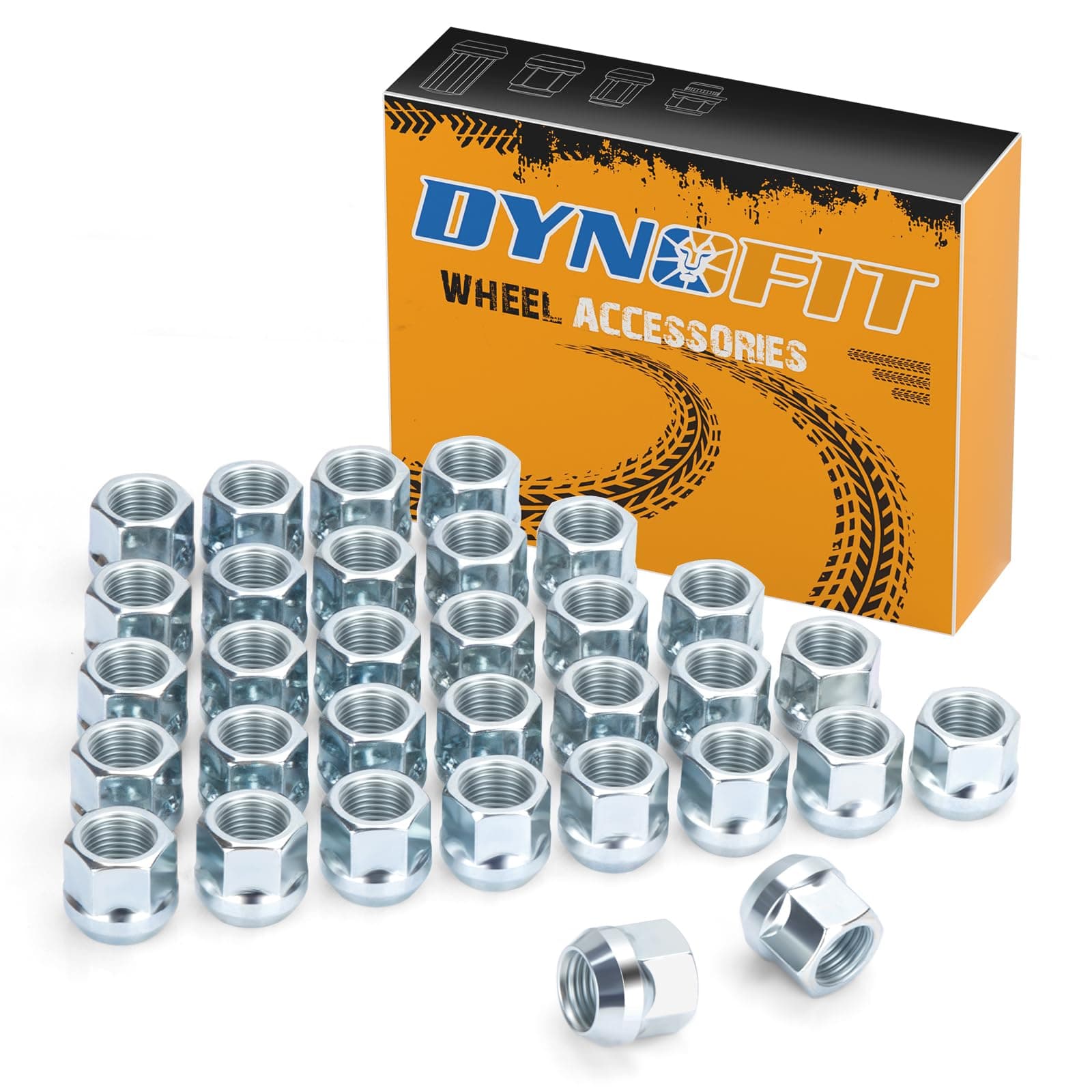 32PC 9/16-18 Chrome Oem Lug Nuts