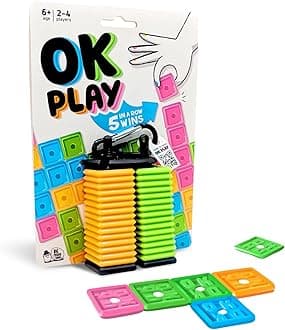 - OK Play: Ultimate Travel Tile Game | Lean to Play in 10 Seconds | Waterproof & Indestructible | Perfect for Kids and Adults