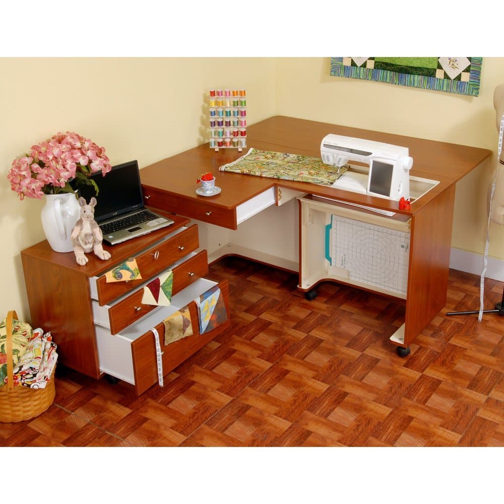 Kangaroo and Joey Sewing Cabinet