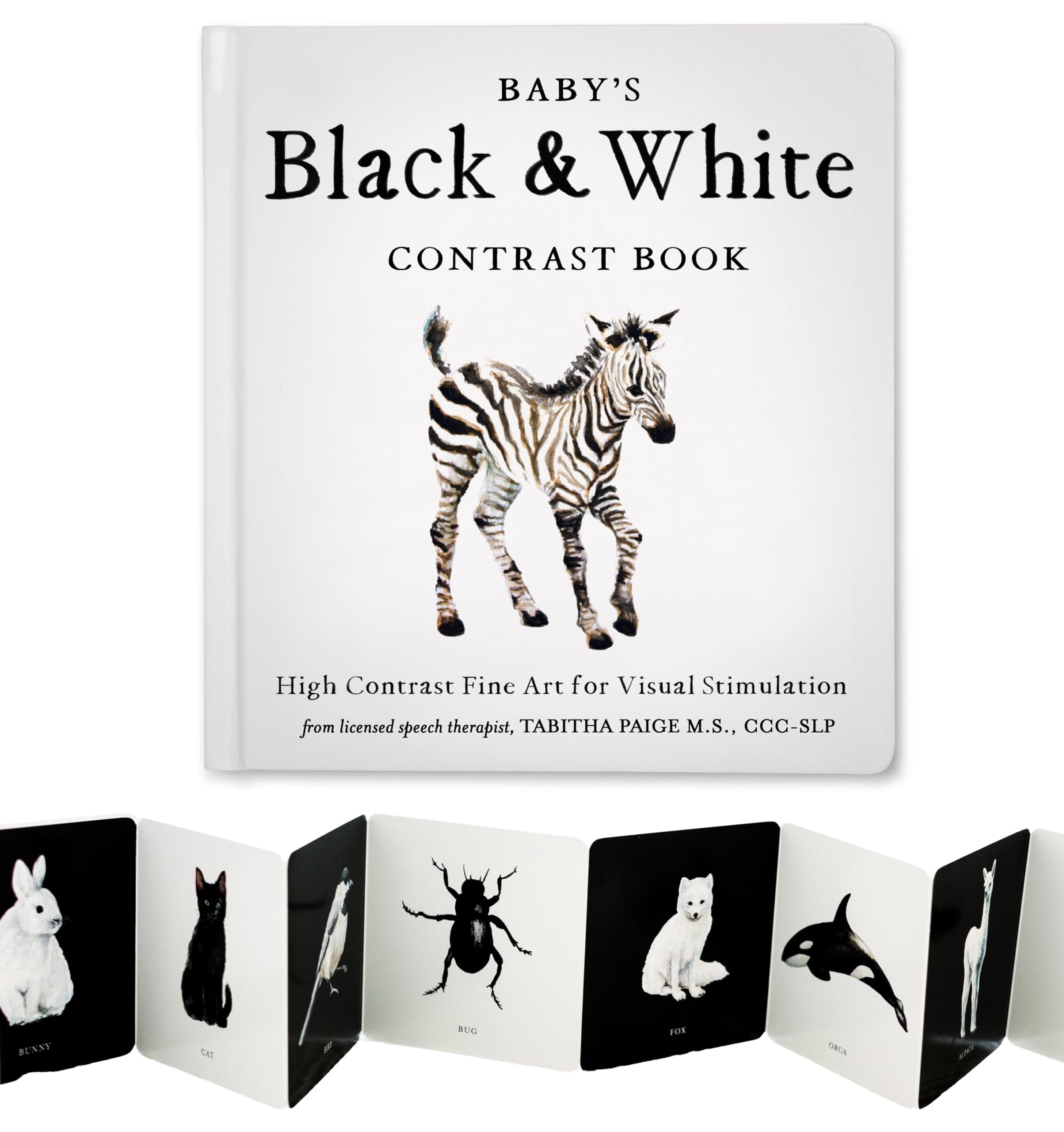Baby's Black and White Contrast Book