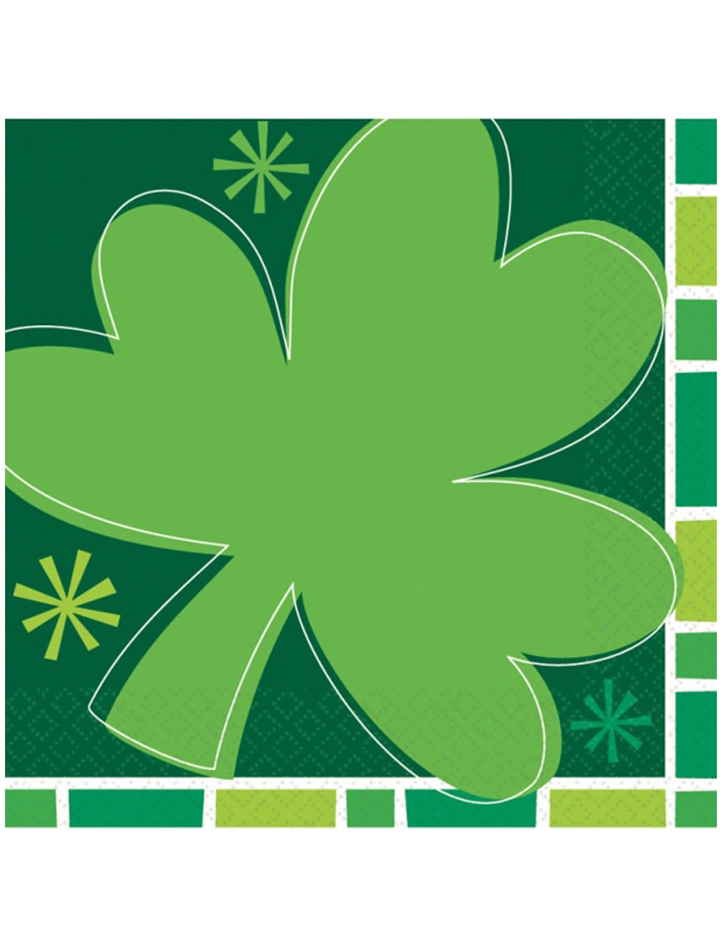 amscanInternational Spring Clover Lunch Napkins