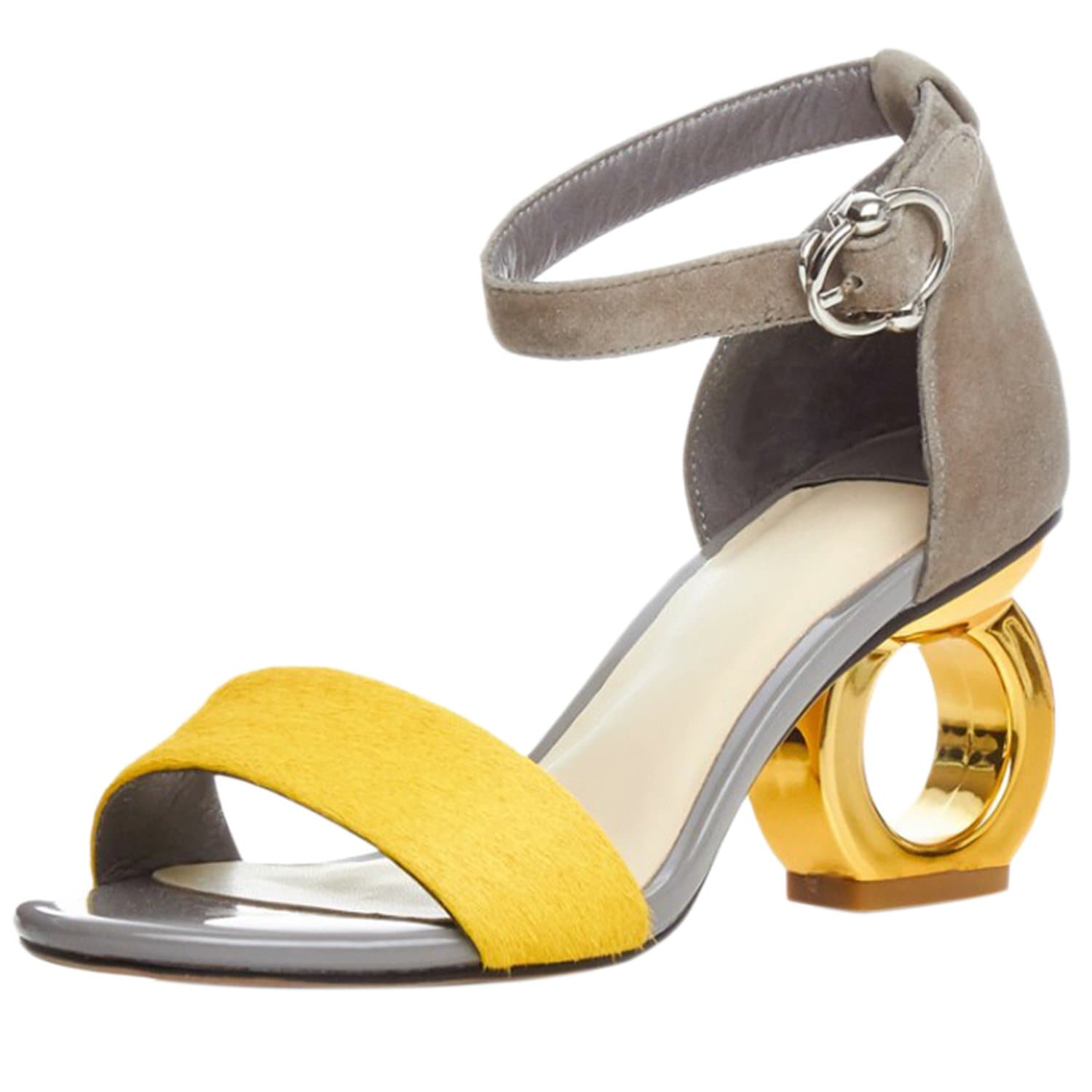 Women's Open Toe Ankle Strap Strange Heels Sandals