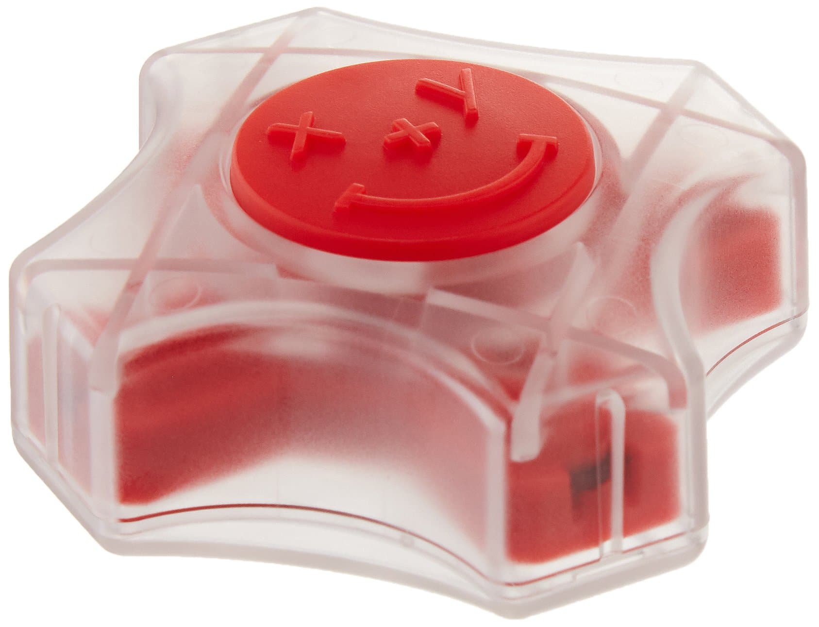 Self Inking XY Graph Stamp Clear and Red inch Measurement with EVA Pouch Packaging (CORD5)